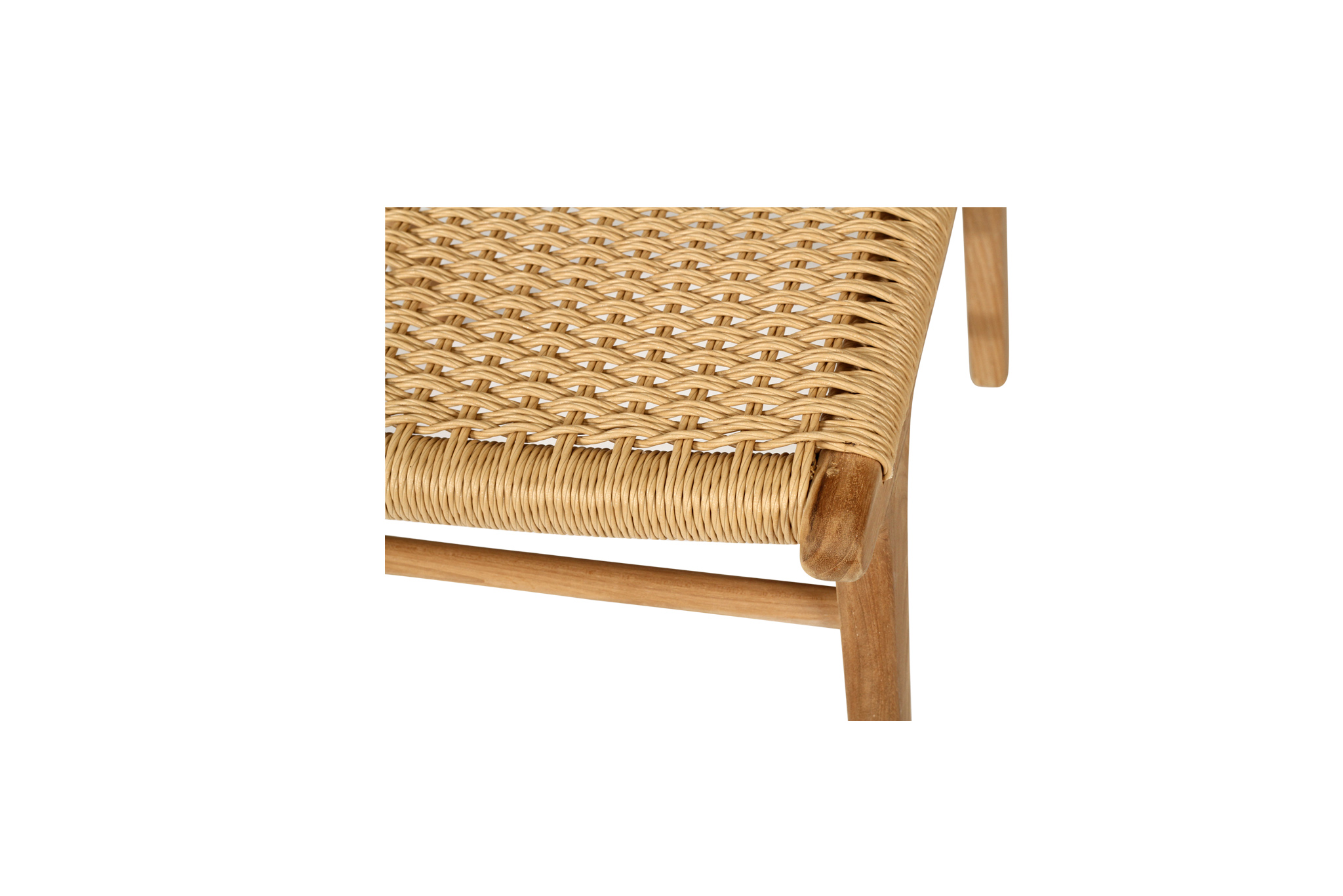 Zen Dining Chair - Sand (Close Weave) - Image 8