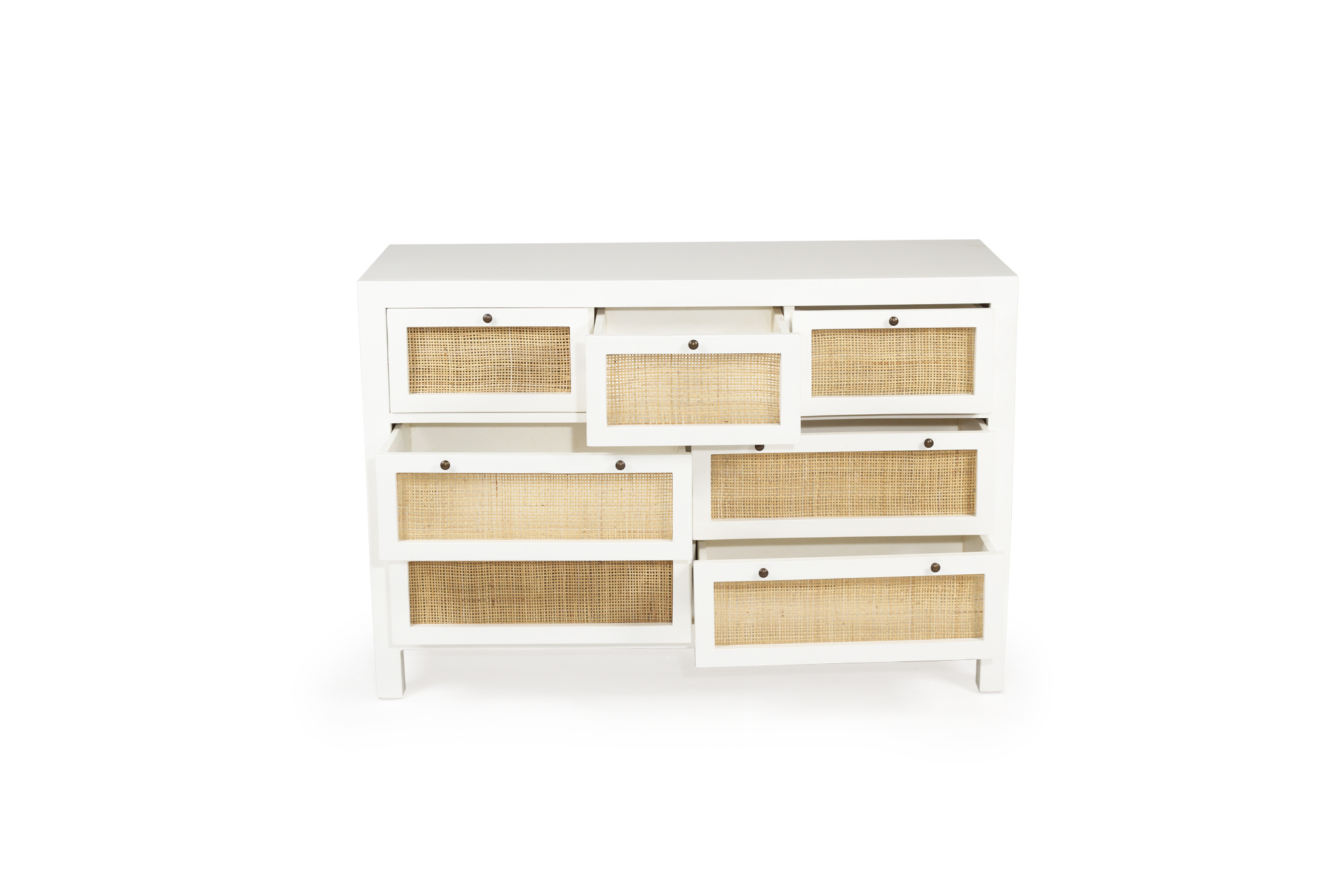 Charlie Chest Of Drawers - White (Square Mesh) - Image 6
