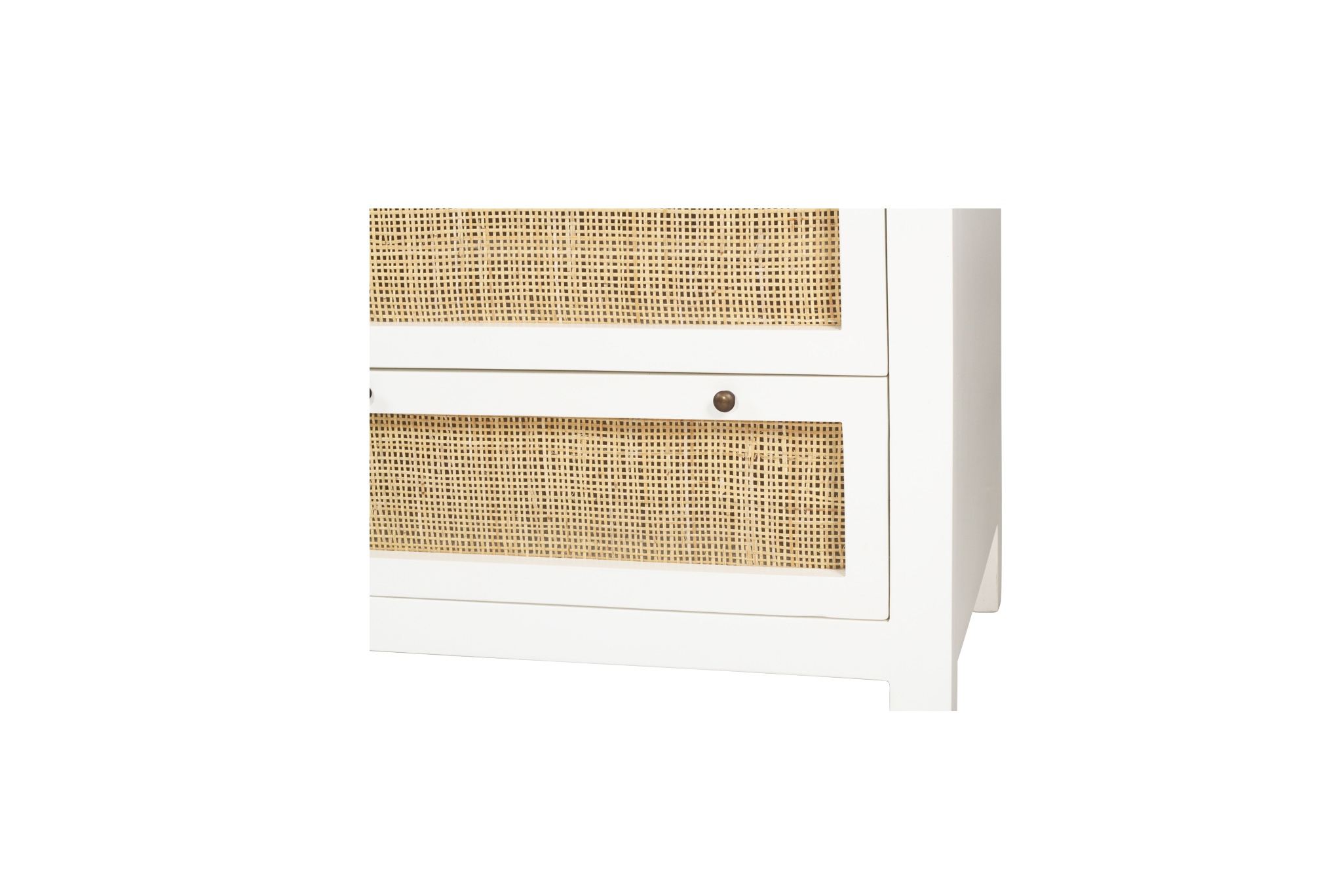 Charlie Chest Of Drawers - White (Square Mesh) - Image 8