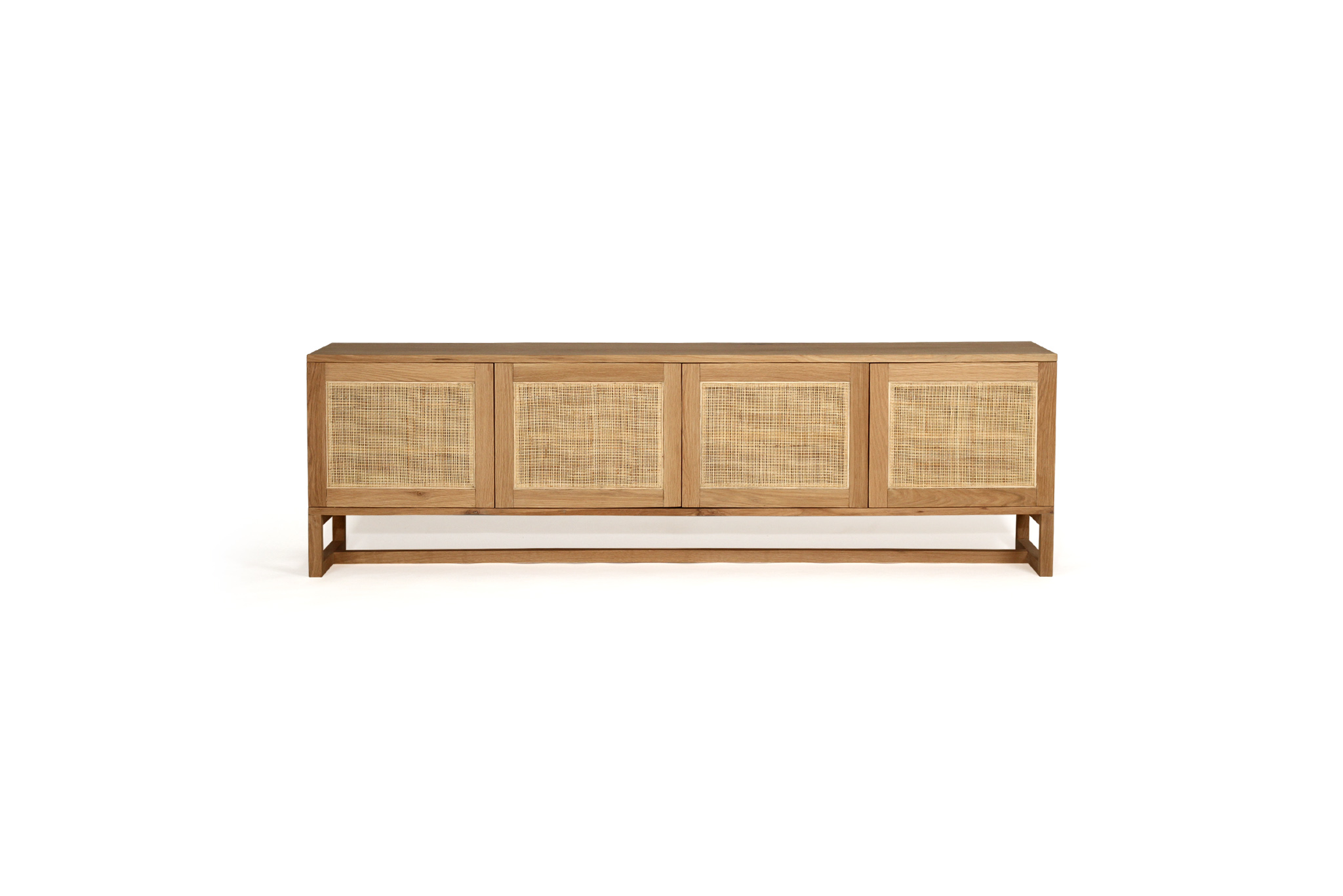 Clovelly Entertainment Unit - Four Door - Natural