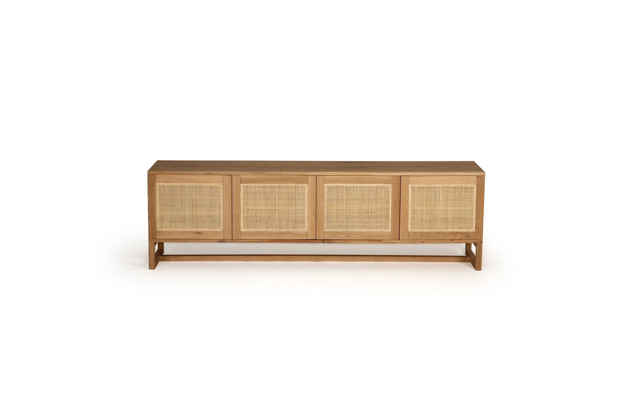 Clovelly Entertainment Unit - Four Door - Natural - Image 6