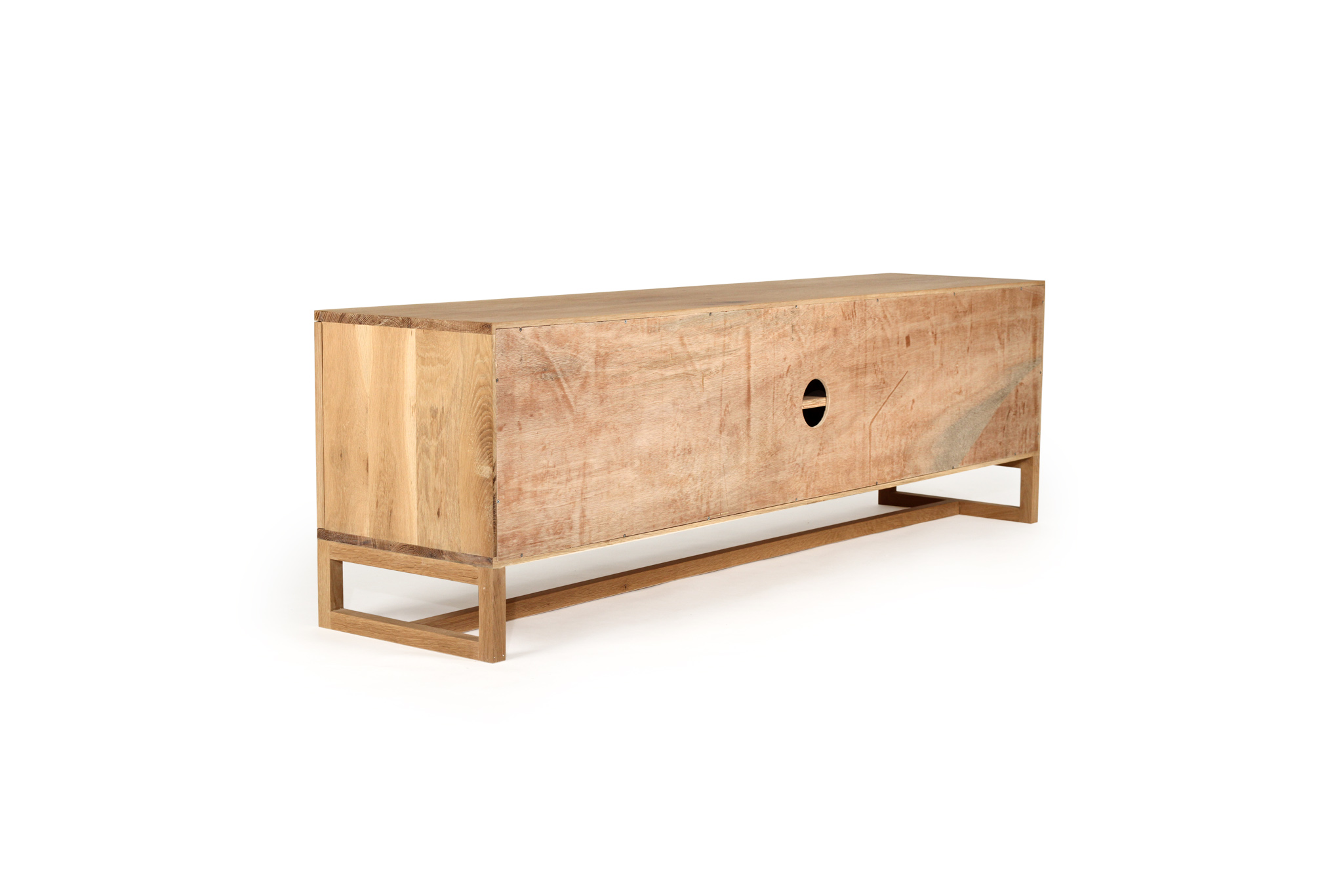 Clovelly Entertainment Unit - Four Door - Natural - Image 4