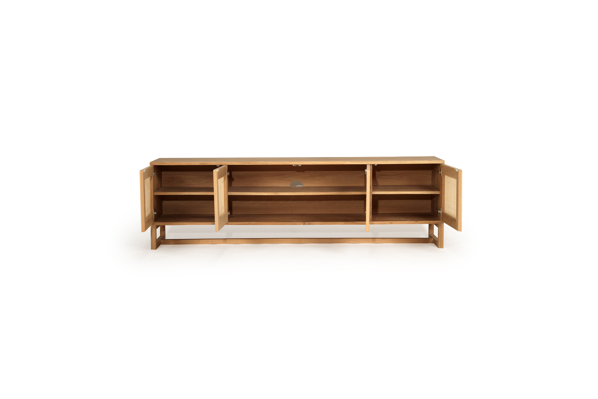 Clovelly Entertainment Unit - Four Door - Natural - Image 5