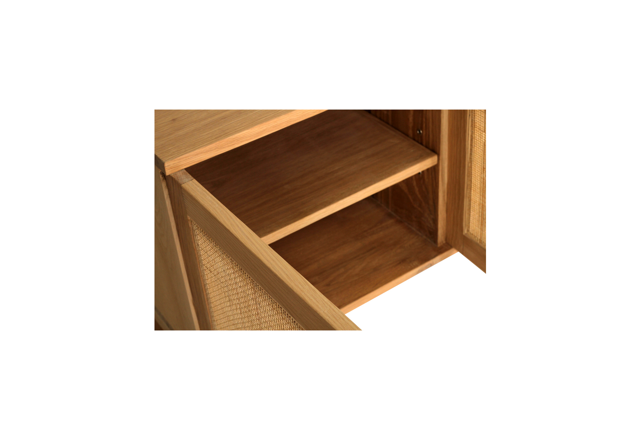 Clovelly Entertainment Unit - Four Door - Natural - Image 8