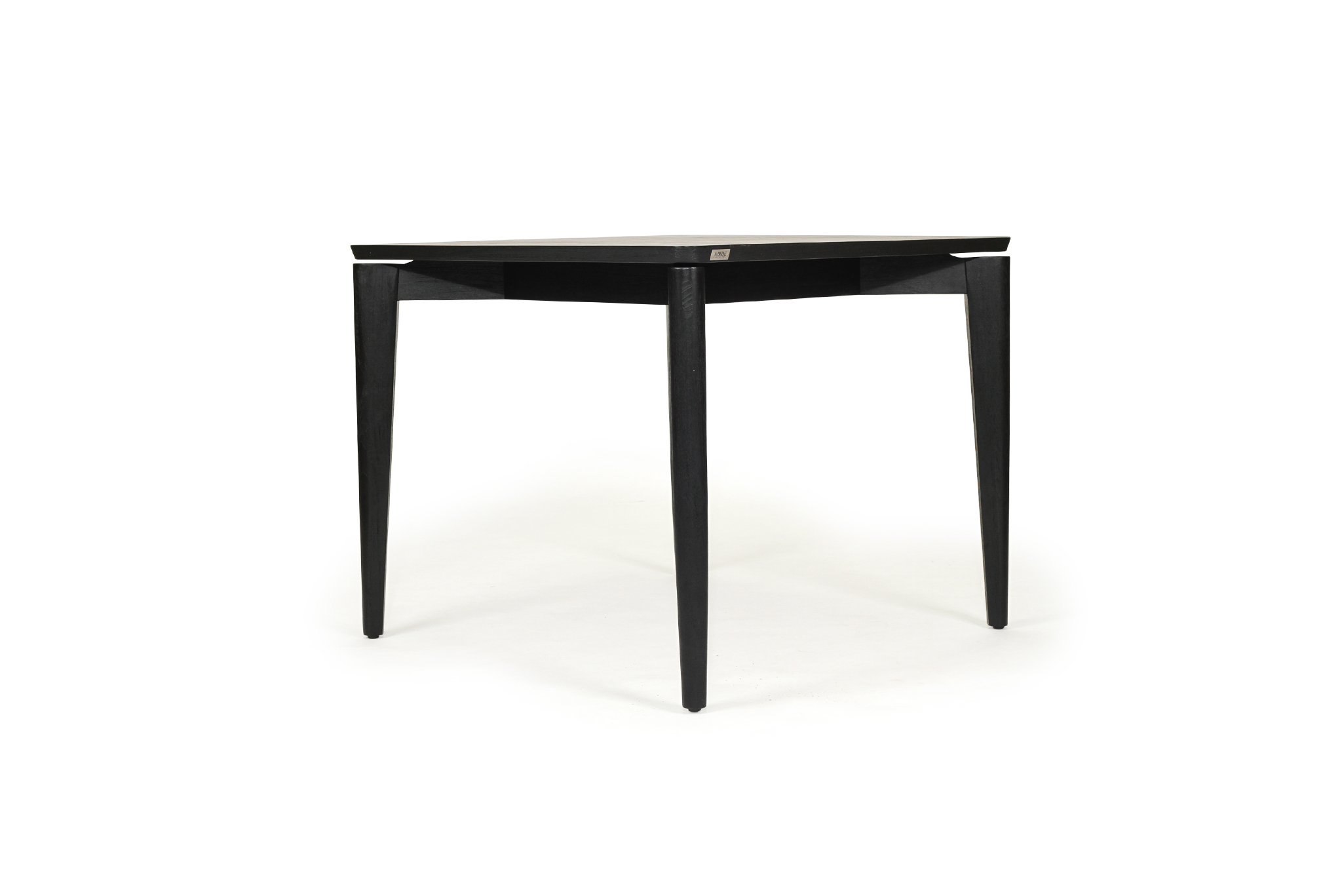 Jude Dining Table - 90cm Black - Image 3