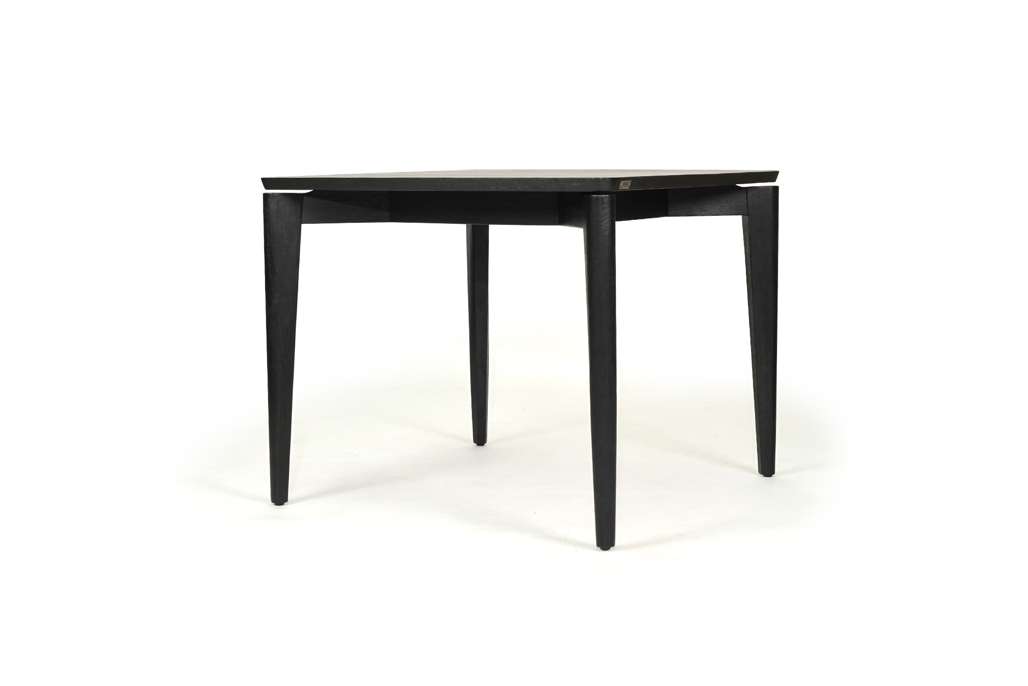 Jude Dining Table - 90cm Black - Image 4