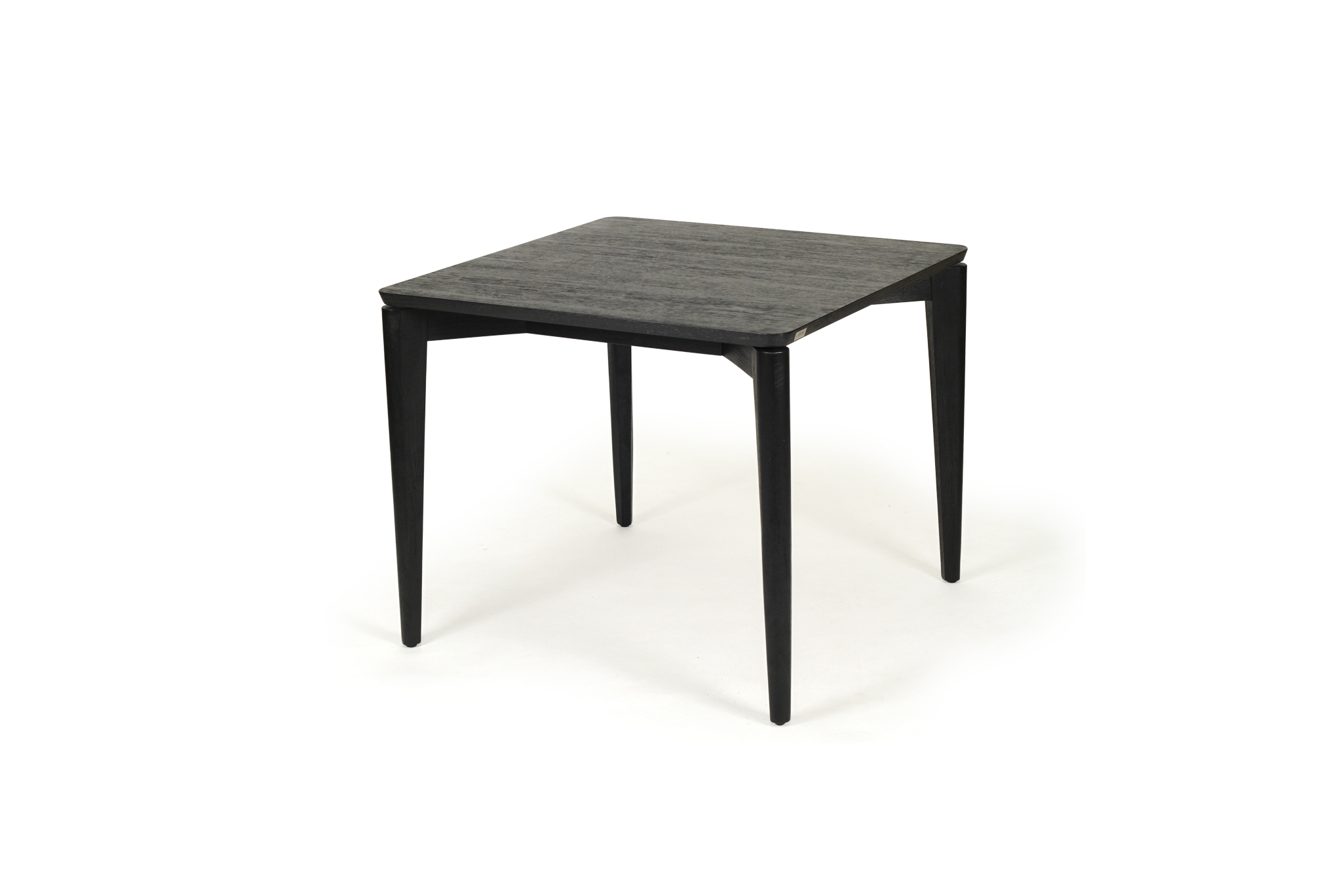 Jude Dining Table - 90cm Black - Image 5