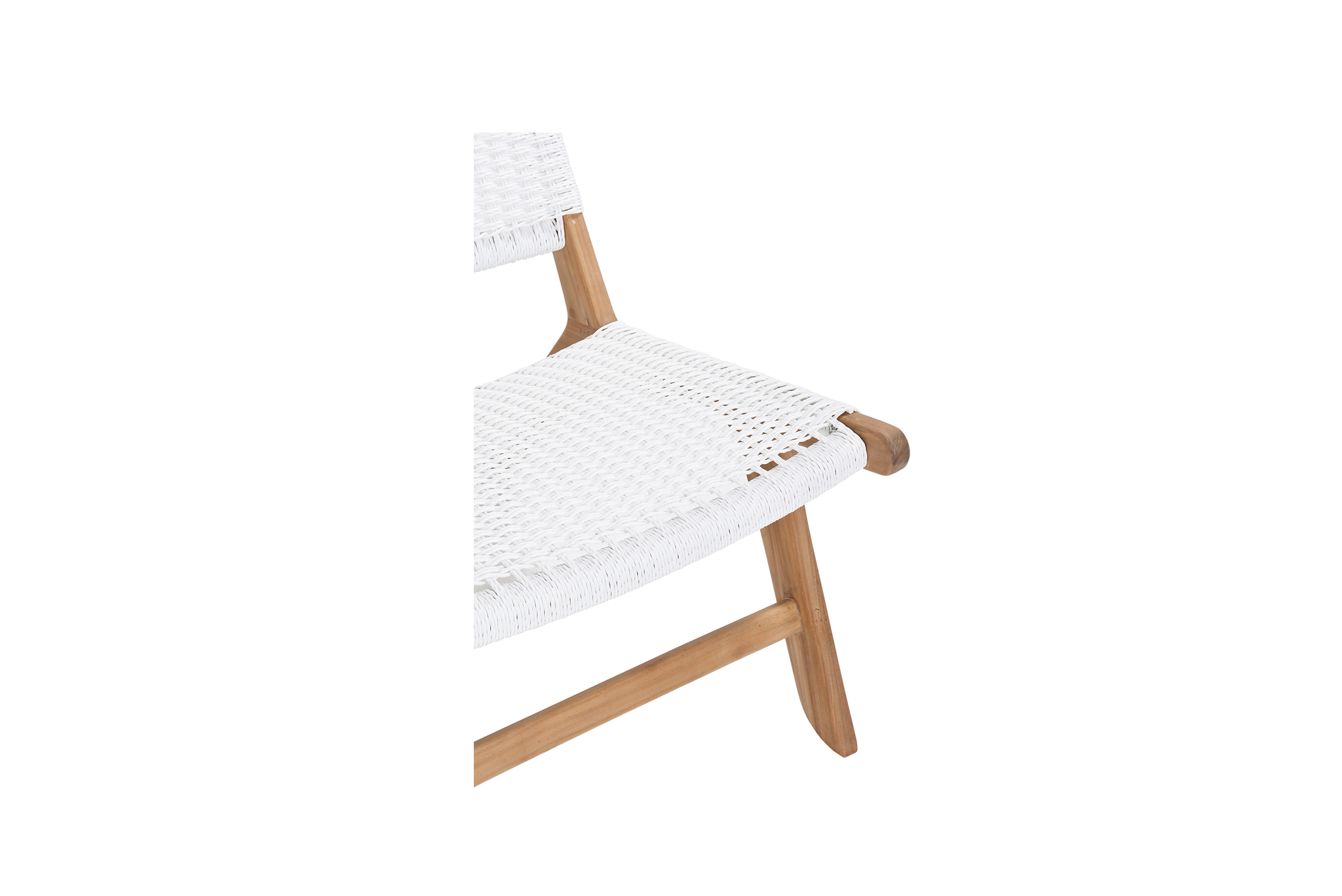 Zen Accent Chair - White (Close Weave) - Image 5