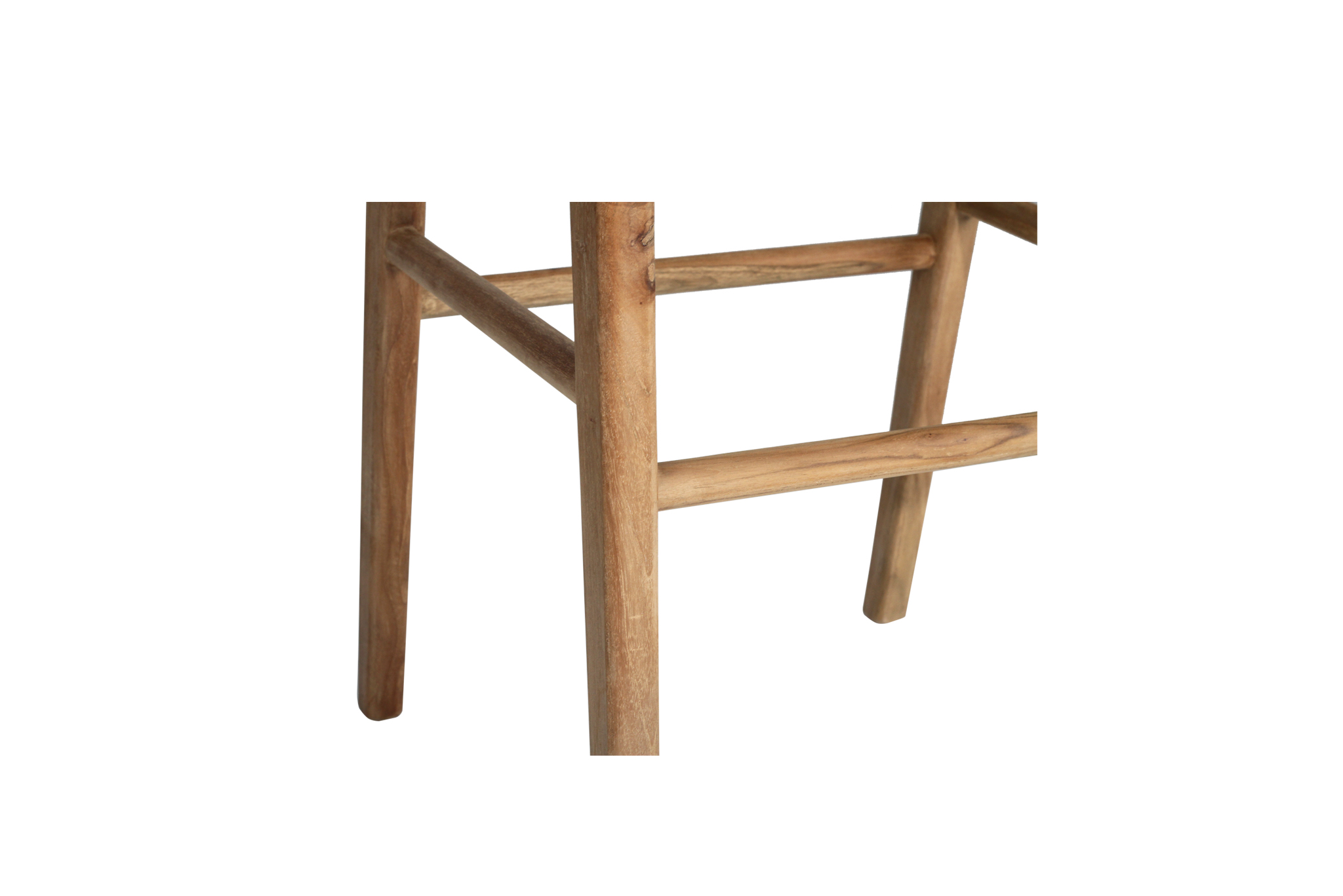 Zen Backless Bar Stool - Sand - Close Weave - Image 6