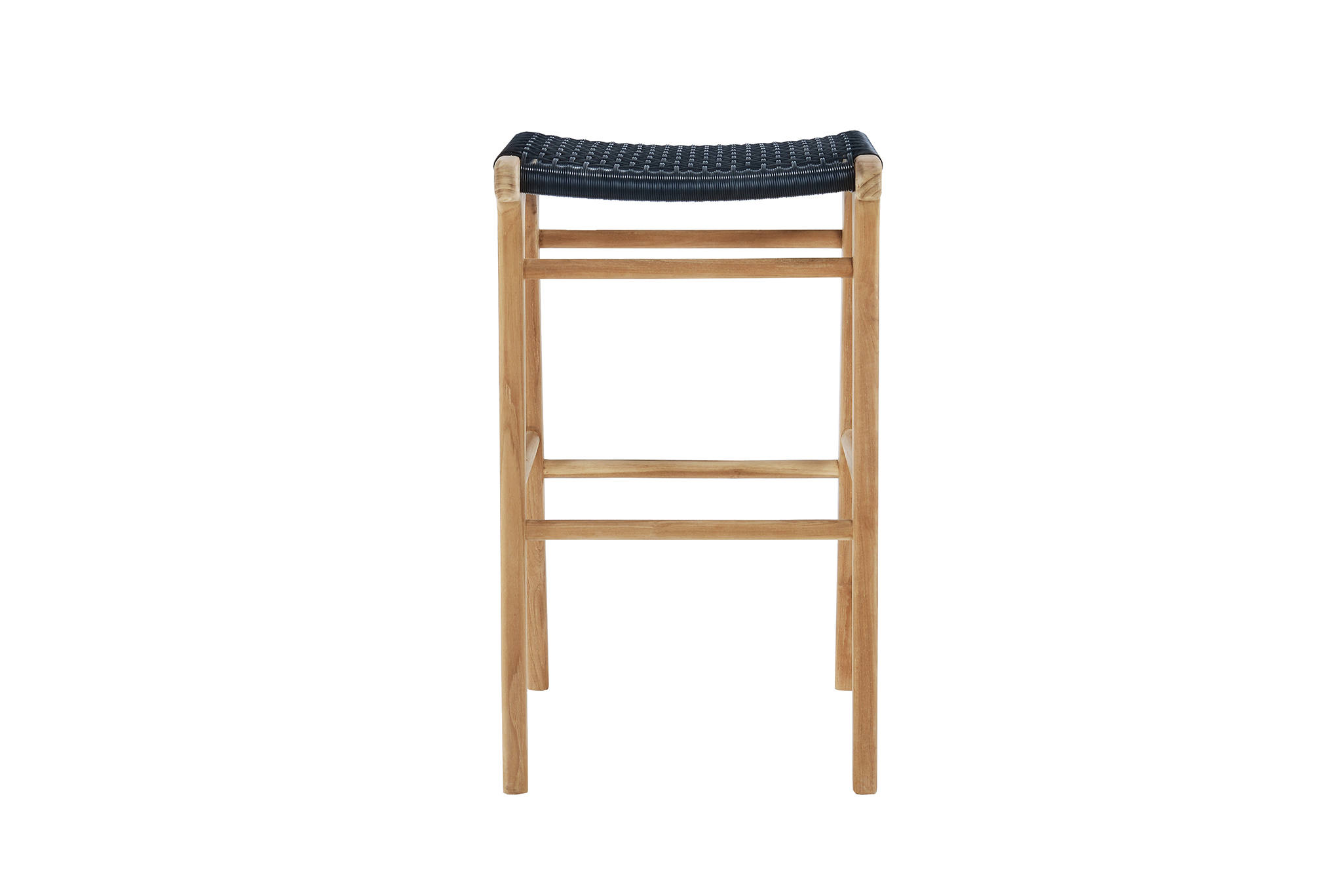 Zen Backless Bar Stool - Black