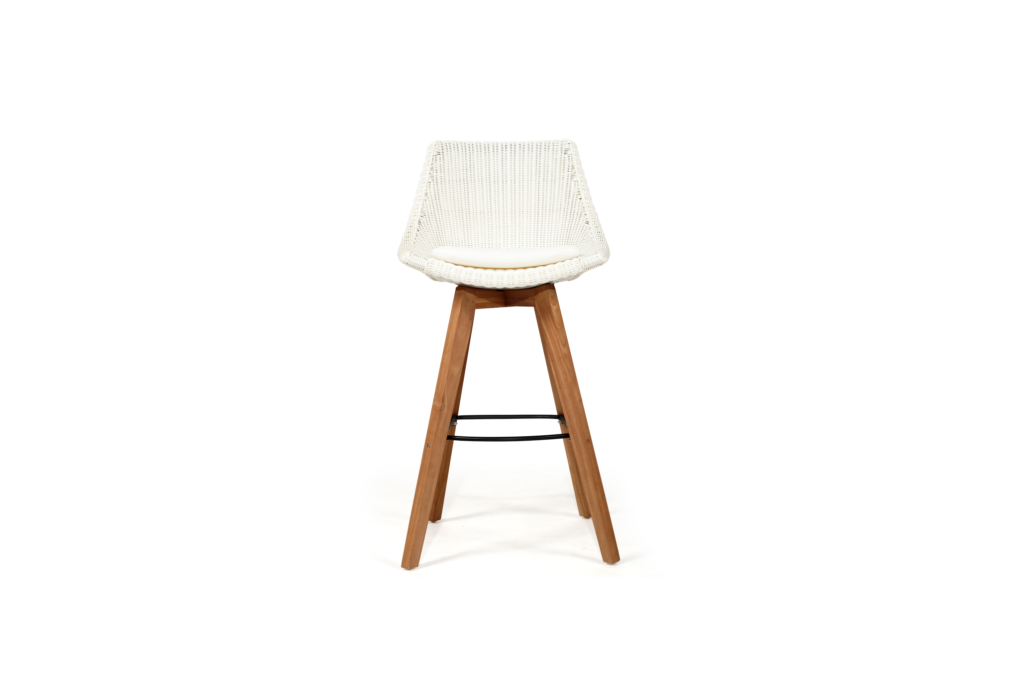 Oceanic Outdoor Counter Stool - White