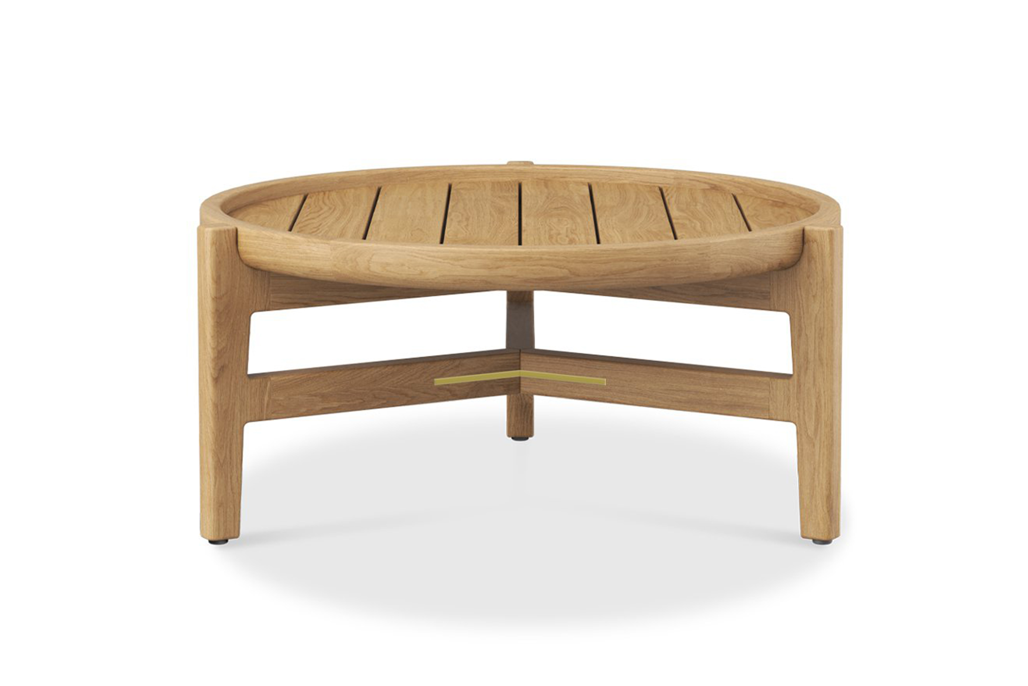 Kingscliff Outdoor Round Coffee Table - Low - 60cm