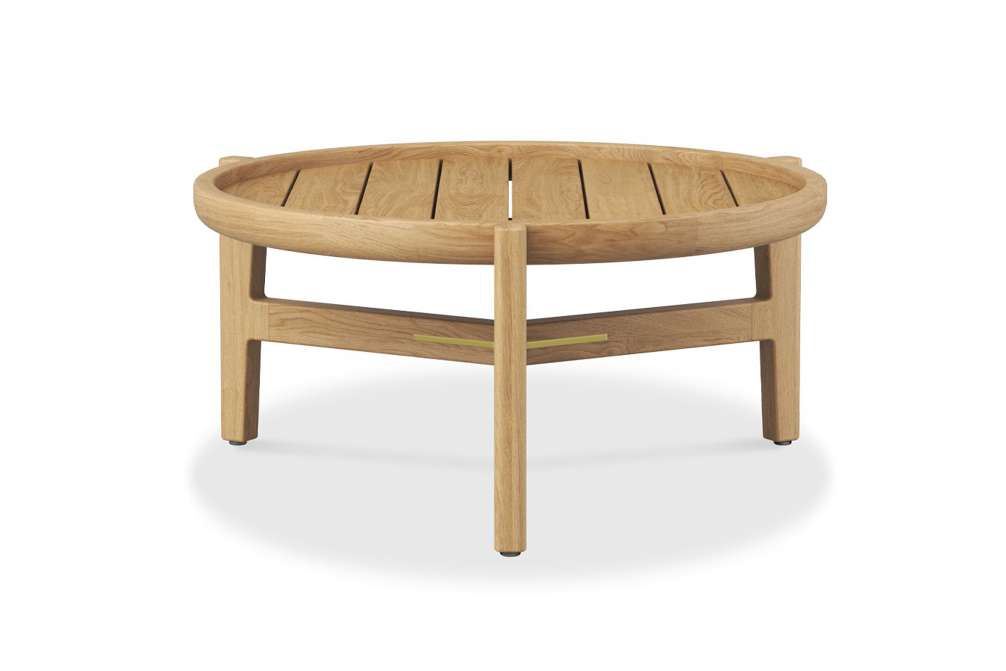 Kingscliff Outdoor Round Coffee Table - Low - 60cm - Image 4