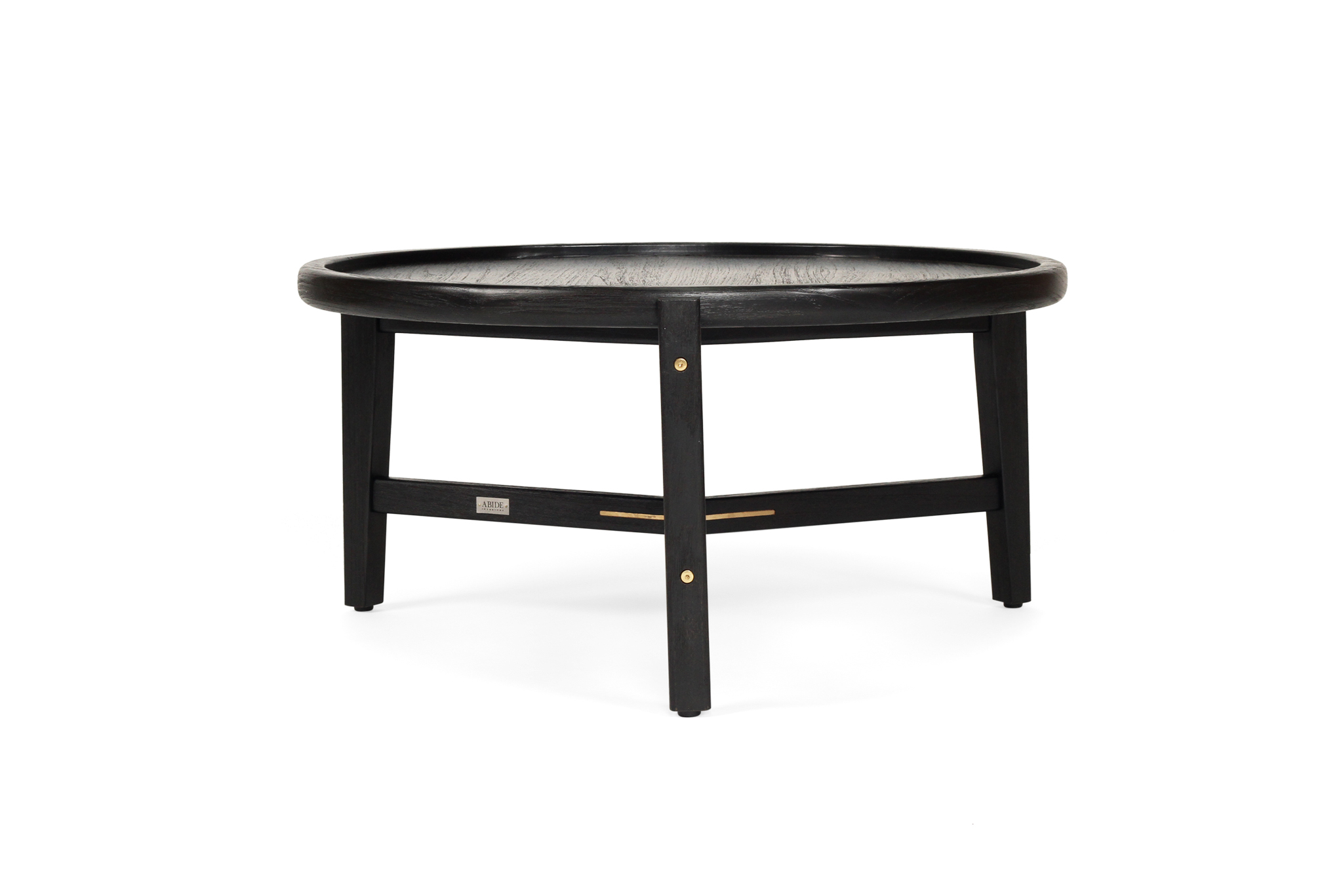 Ruben Coffee Table - 80cm - Black - Image 4