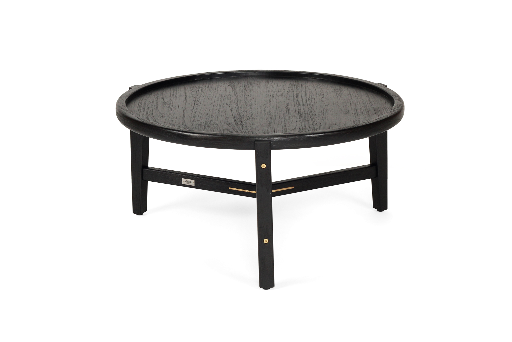 Ruben Coffee Table - 80cm - Black - Image 5