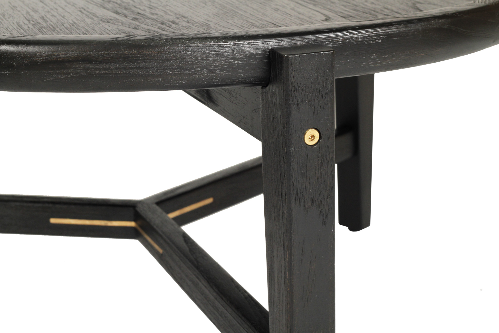 Ruben Coffee Table - 80cm - Black - Image 6