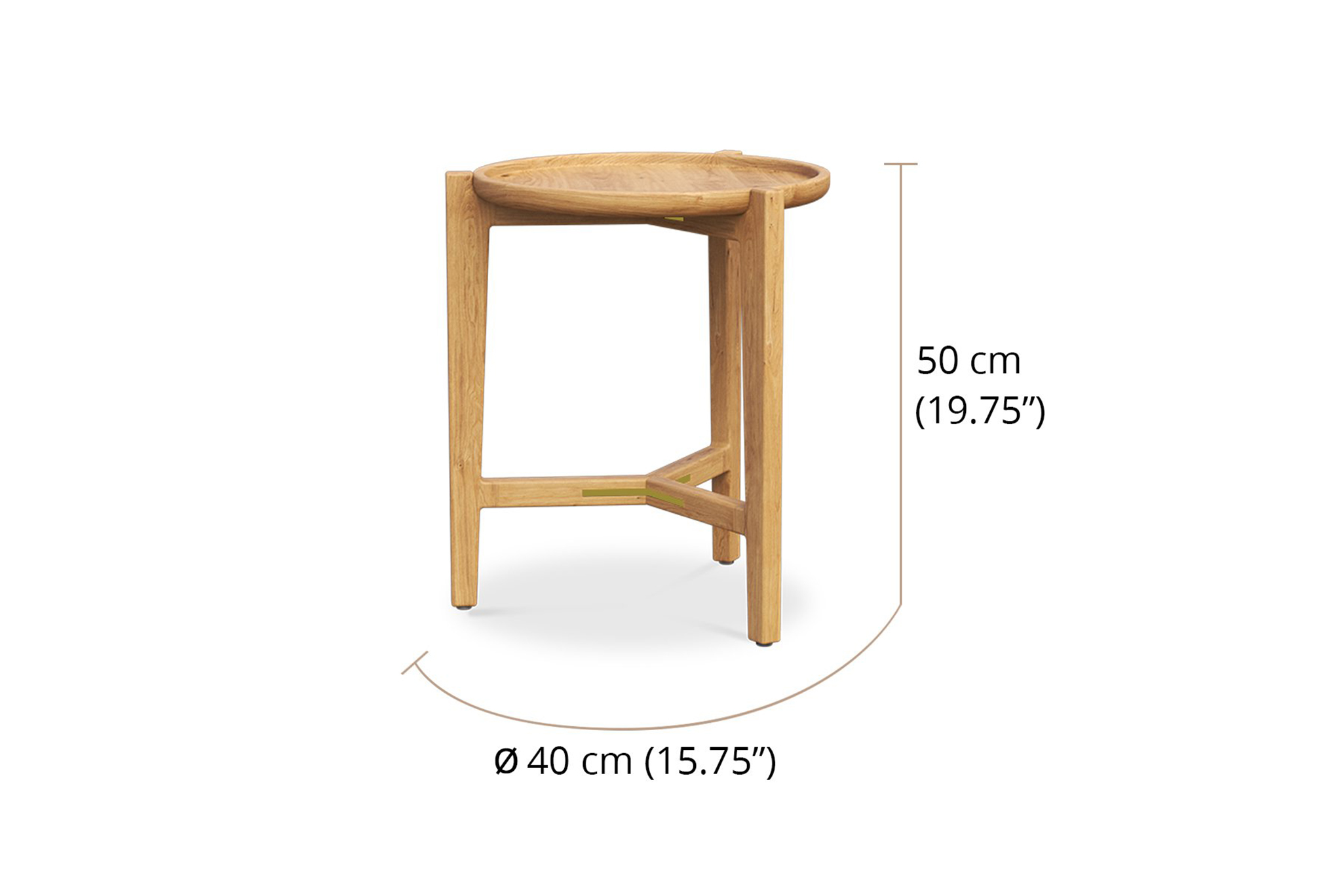 Ruben Side Table - Black - Image 6