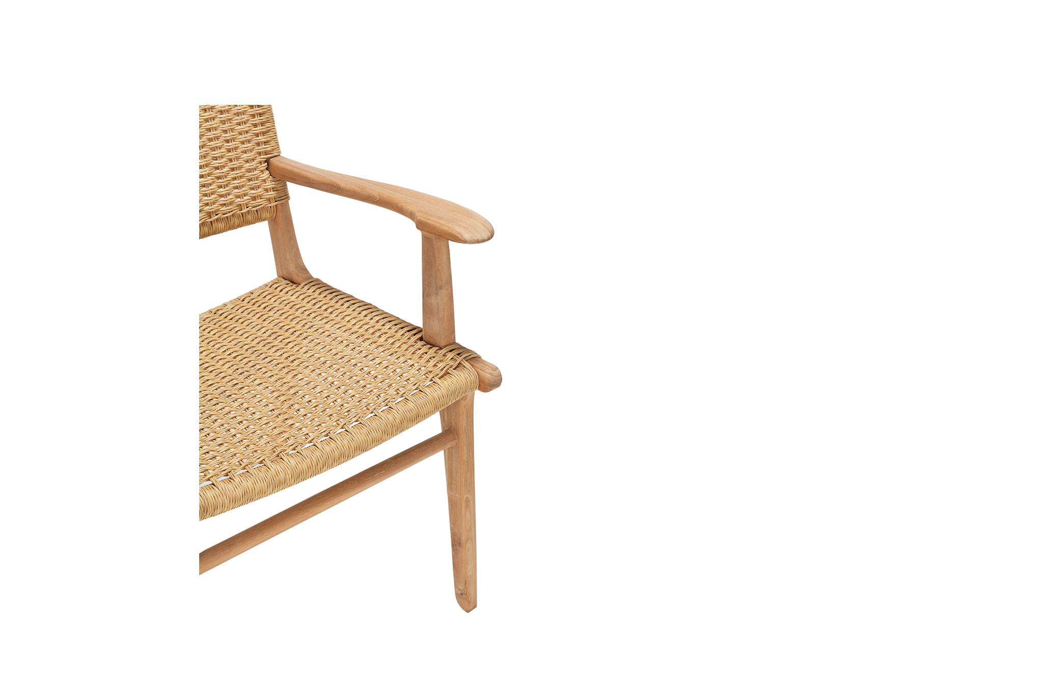 Zen Armchair - Sand - Close Weave - Image 4