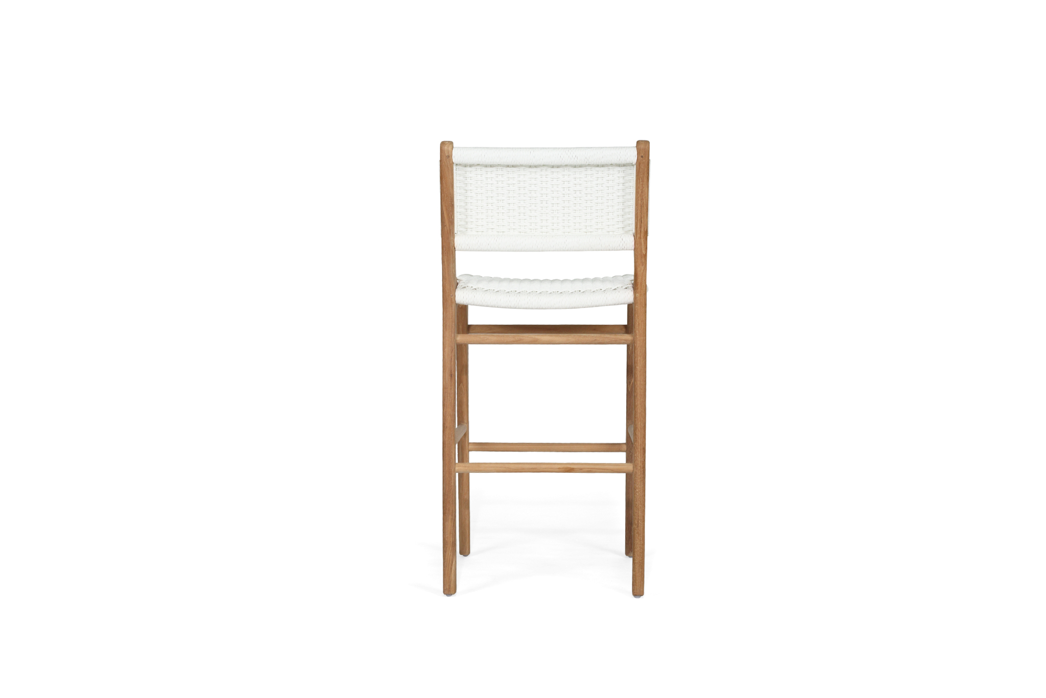 Zen Bar Stool - White (Close Weave) - Image 6
