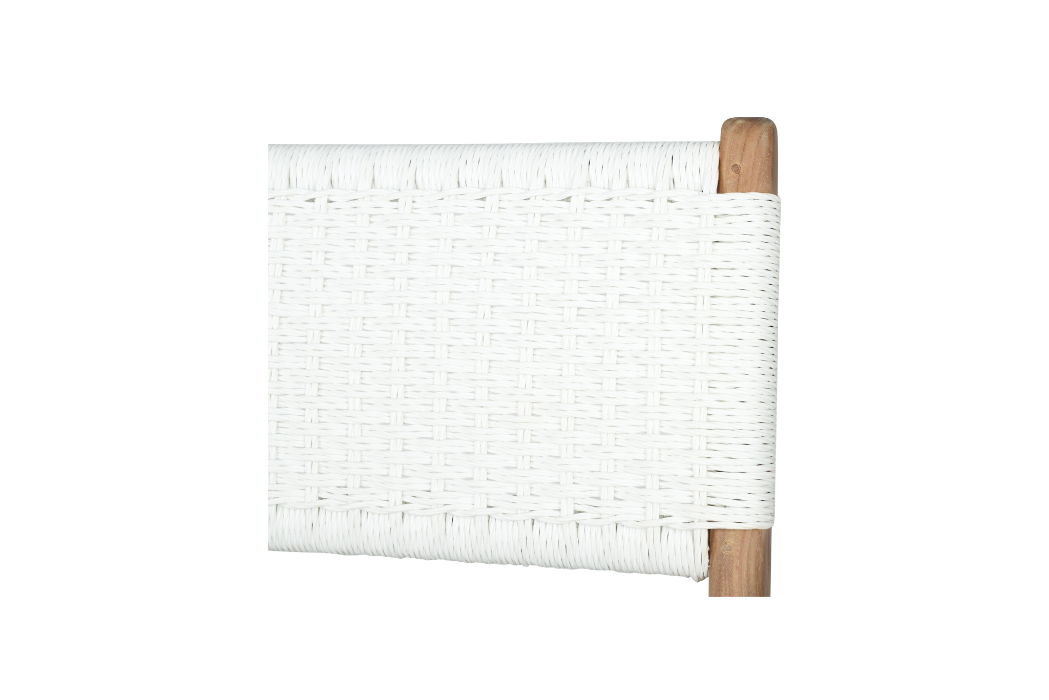 Zen Bar Stool - White (Close Weave) - Image 7
