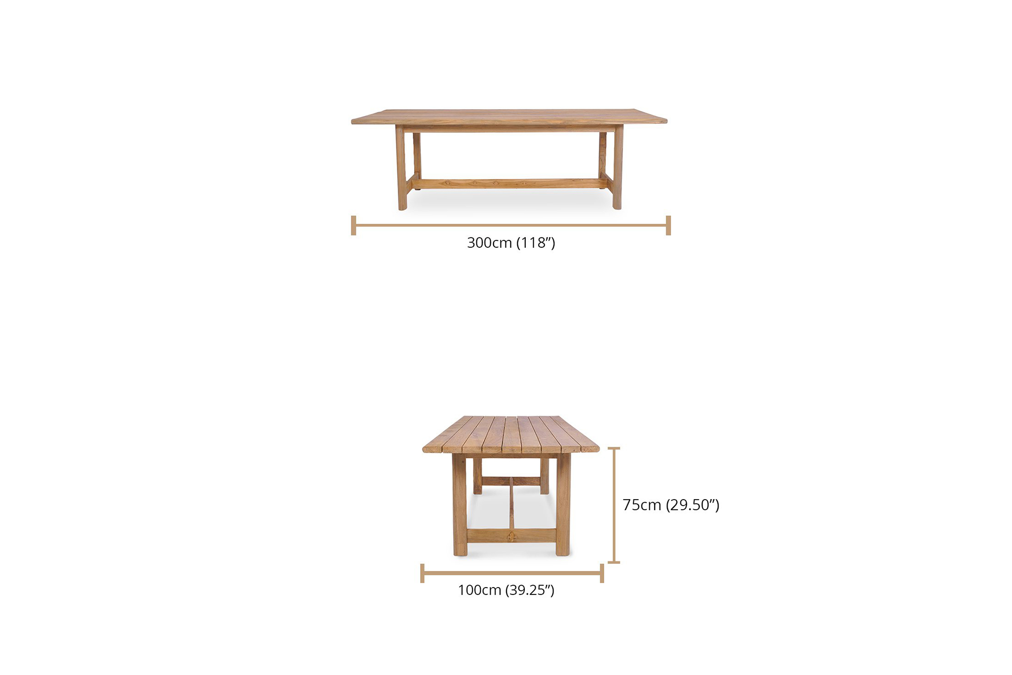 Marco Outdoor Table - 3m - Image 8