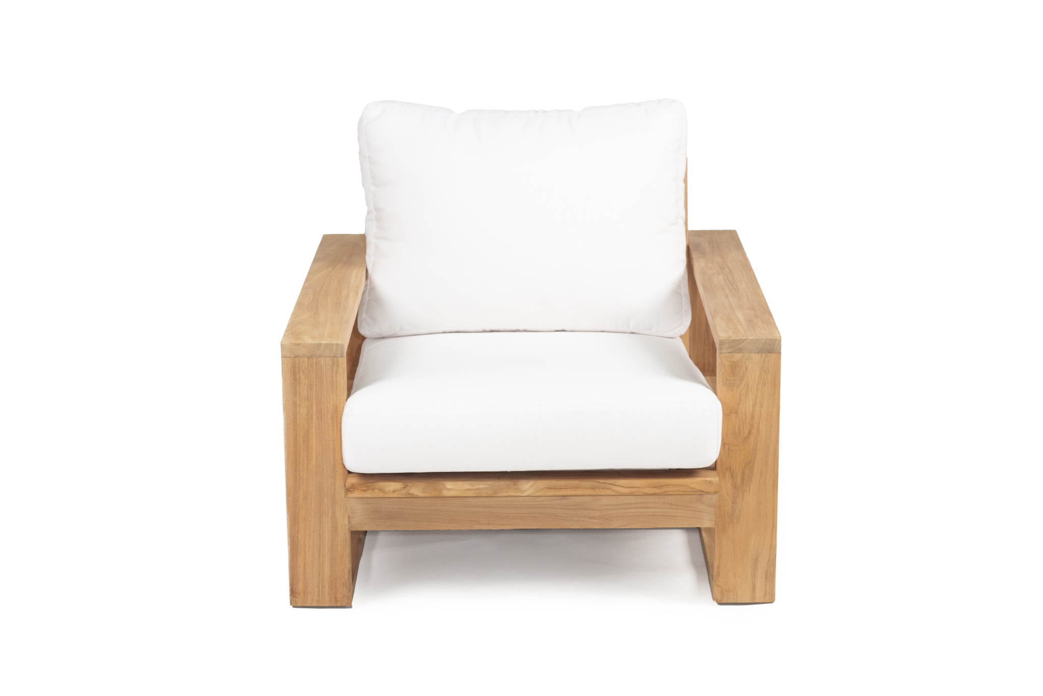 Double Island Outdoor Sofa - 1 Seater - (Canvas Natural, Cast Slate or Cast Silver Upholstery) - Image 7