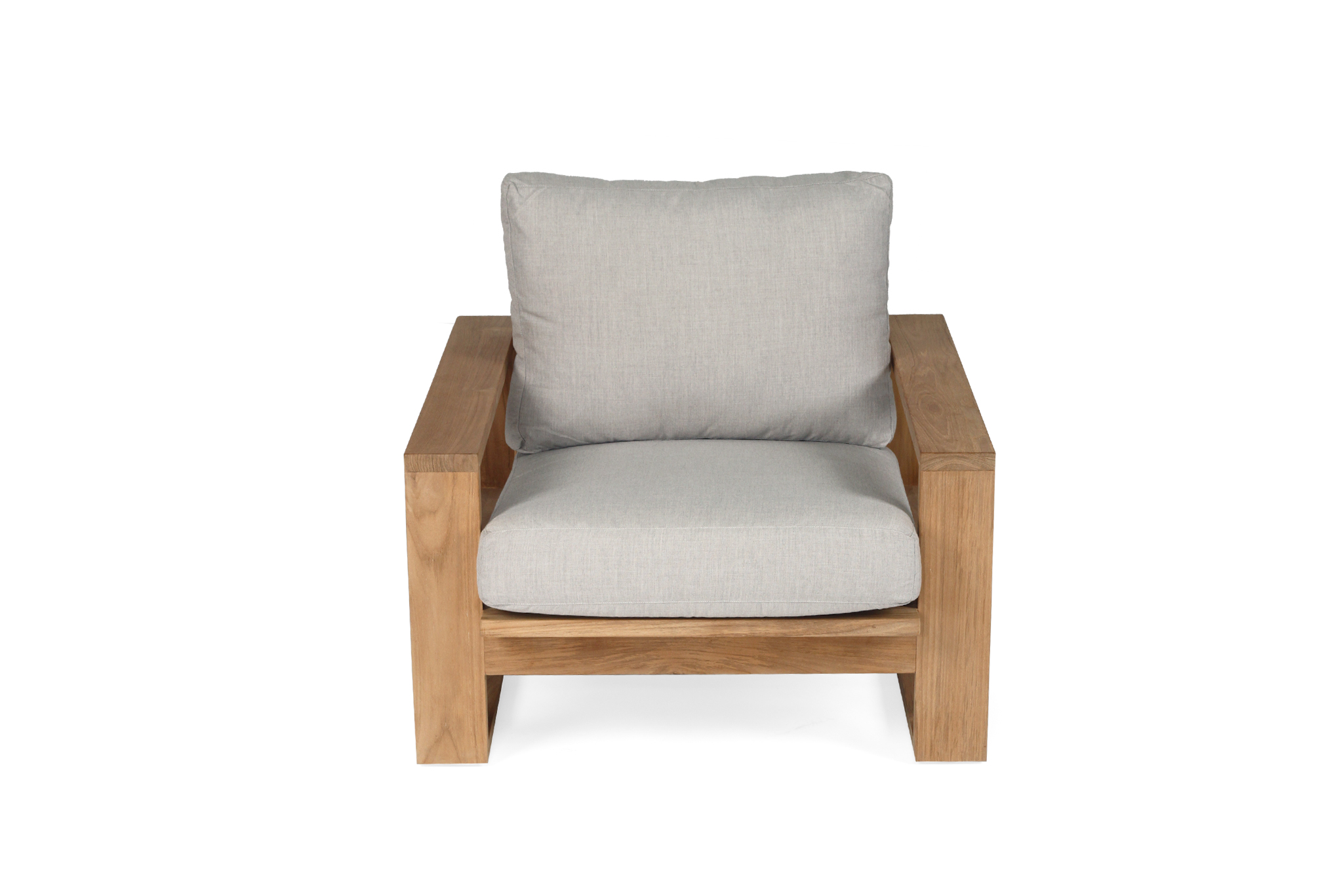 Double Island Outdoor Sofa - 1 Seater - (Canvas Natural, Cast Slate or Cast Silver Upholstery) - Image 11