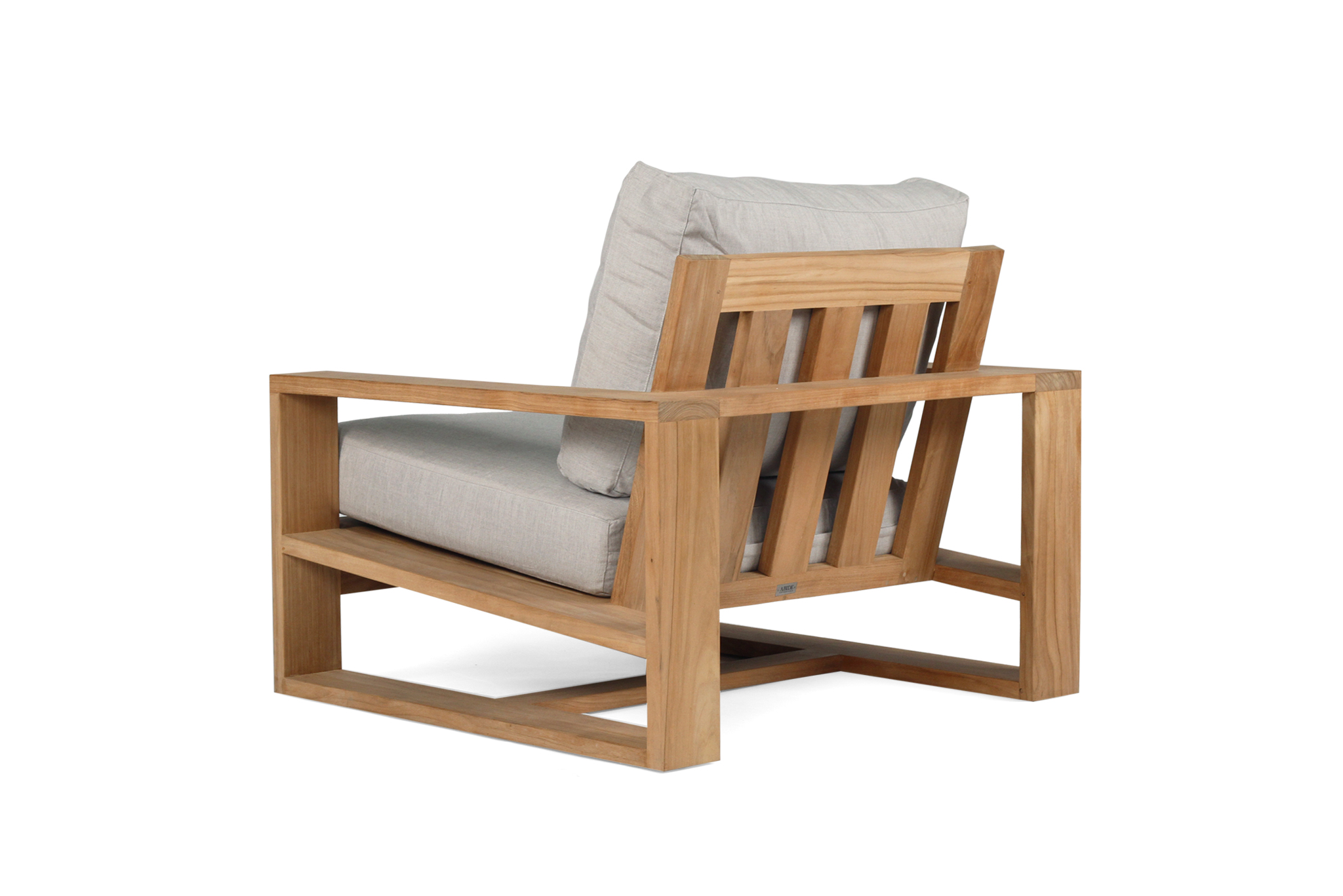 Double Island Outdoor Sofa - 1 Seater - (Canvas Natural, Cast Slate or Cast Silver Upholstery) - Image 14