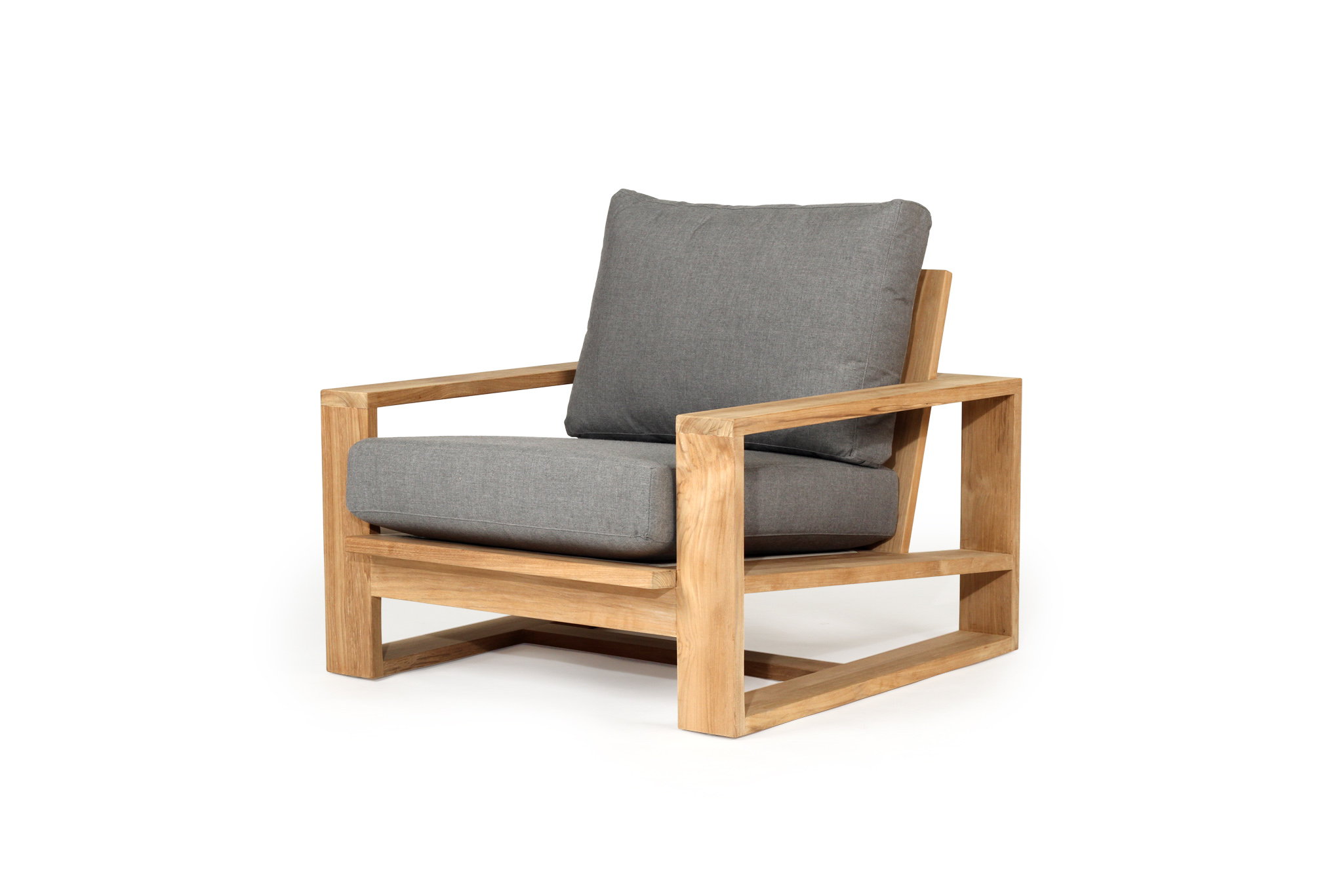 Double Island Outdoor Sofa - 1 Seater - (Canvas Natural, Cast Slate or Cast Silver Upholstery) - Image 21