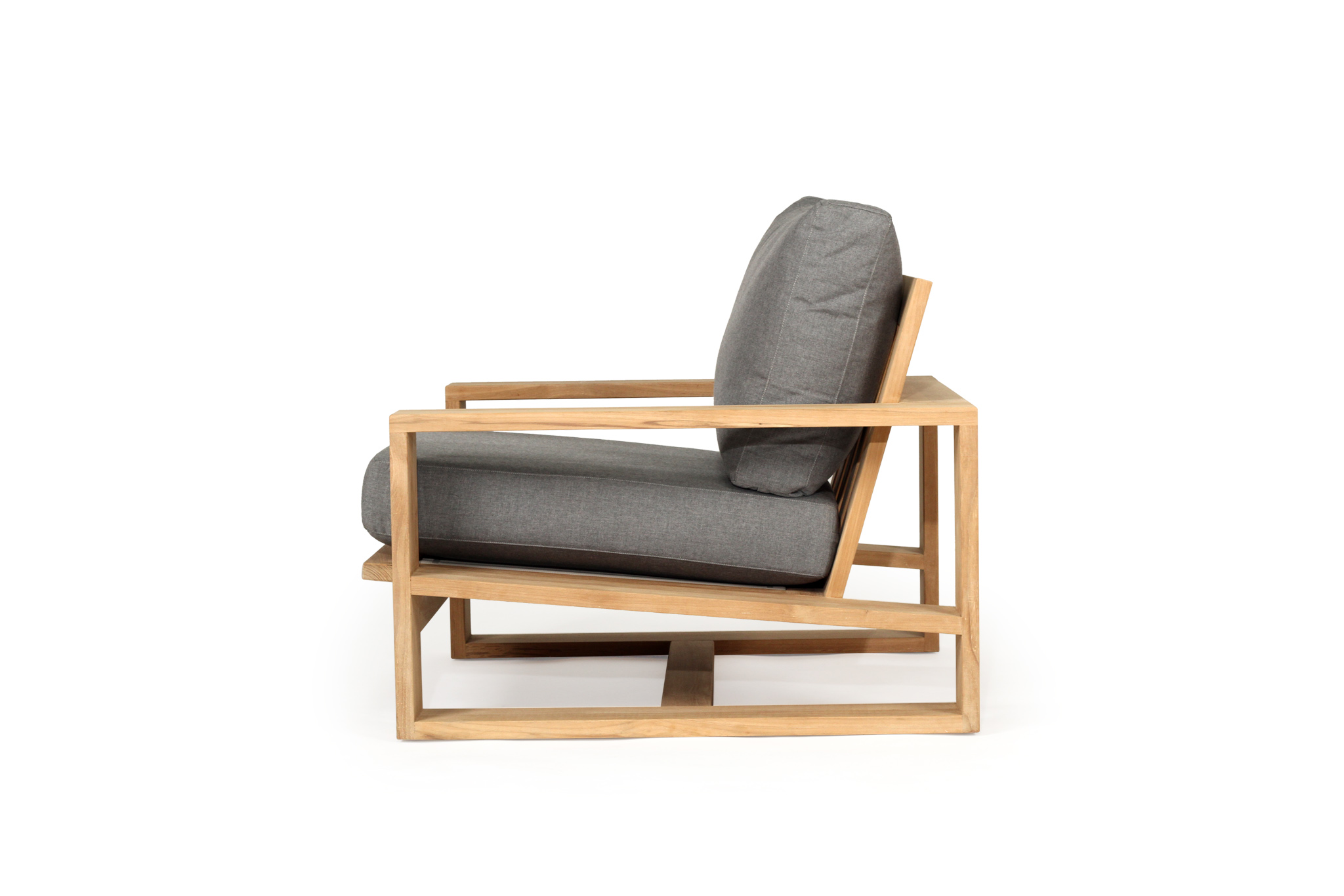 Double Island Outdoor Sofa - 1 Seater - (Canvas Natural, Cast Slate or Cast Silver Upholstery) - Image 22