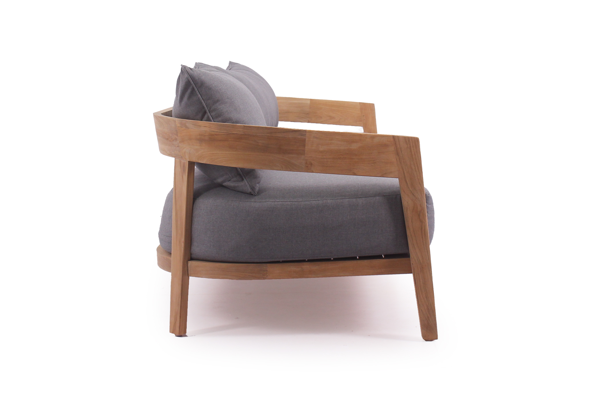 Kingscliff Outdoor Sofa - 3 Seater - Cast Slate - Image 3