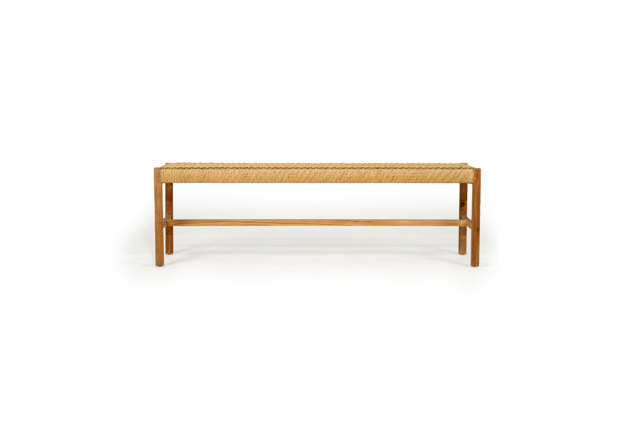 Sabai Woven Bench Seat - Sand - Close Weave