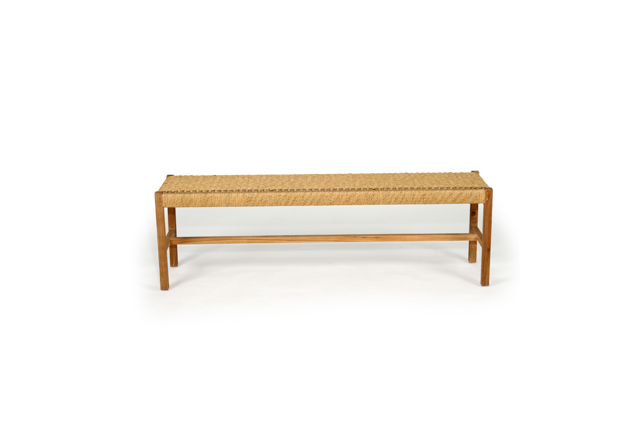 Sabai Woven Bench Seat - Sand - Close Weave - Image 5