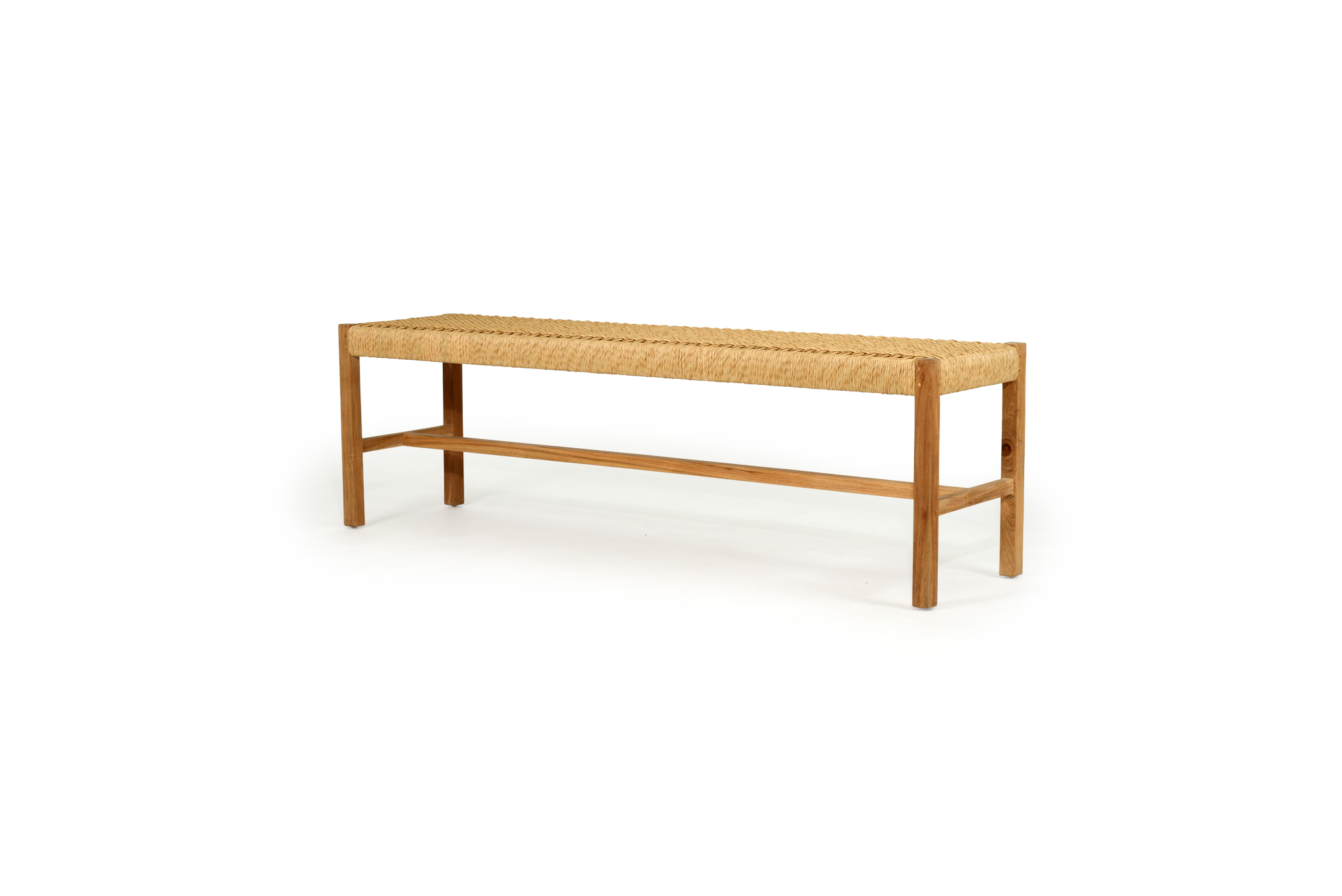 Sabai Woven Bench Seat - Sand - Close Weave - Image 3