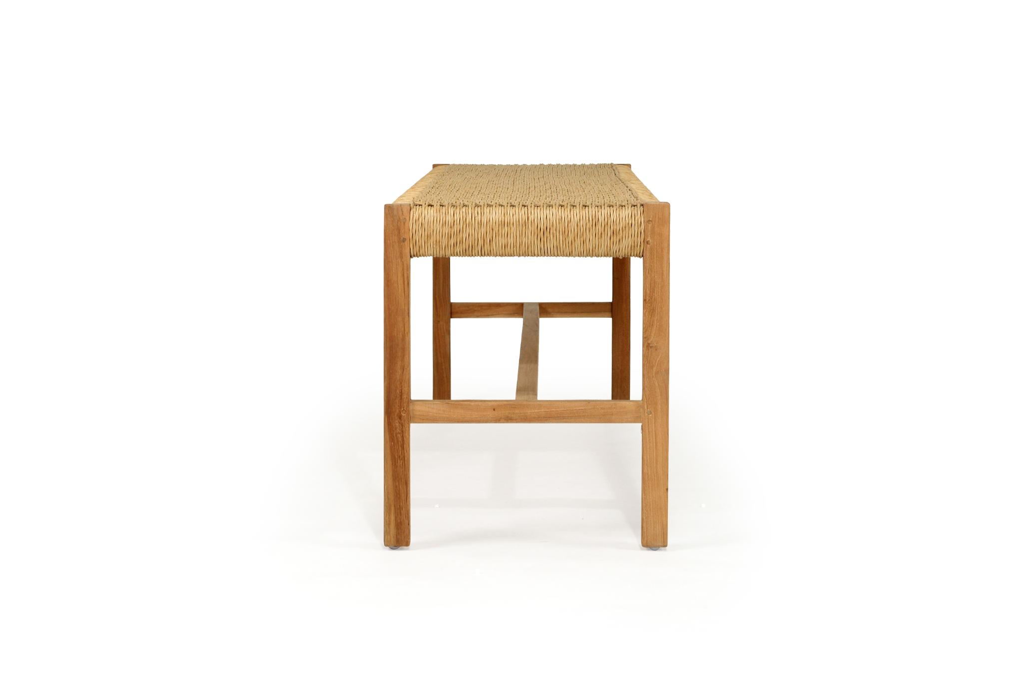Sabai Woven Bench Seat - Sand - Close Weave - Image 4