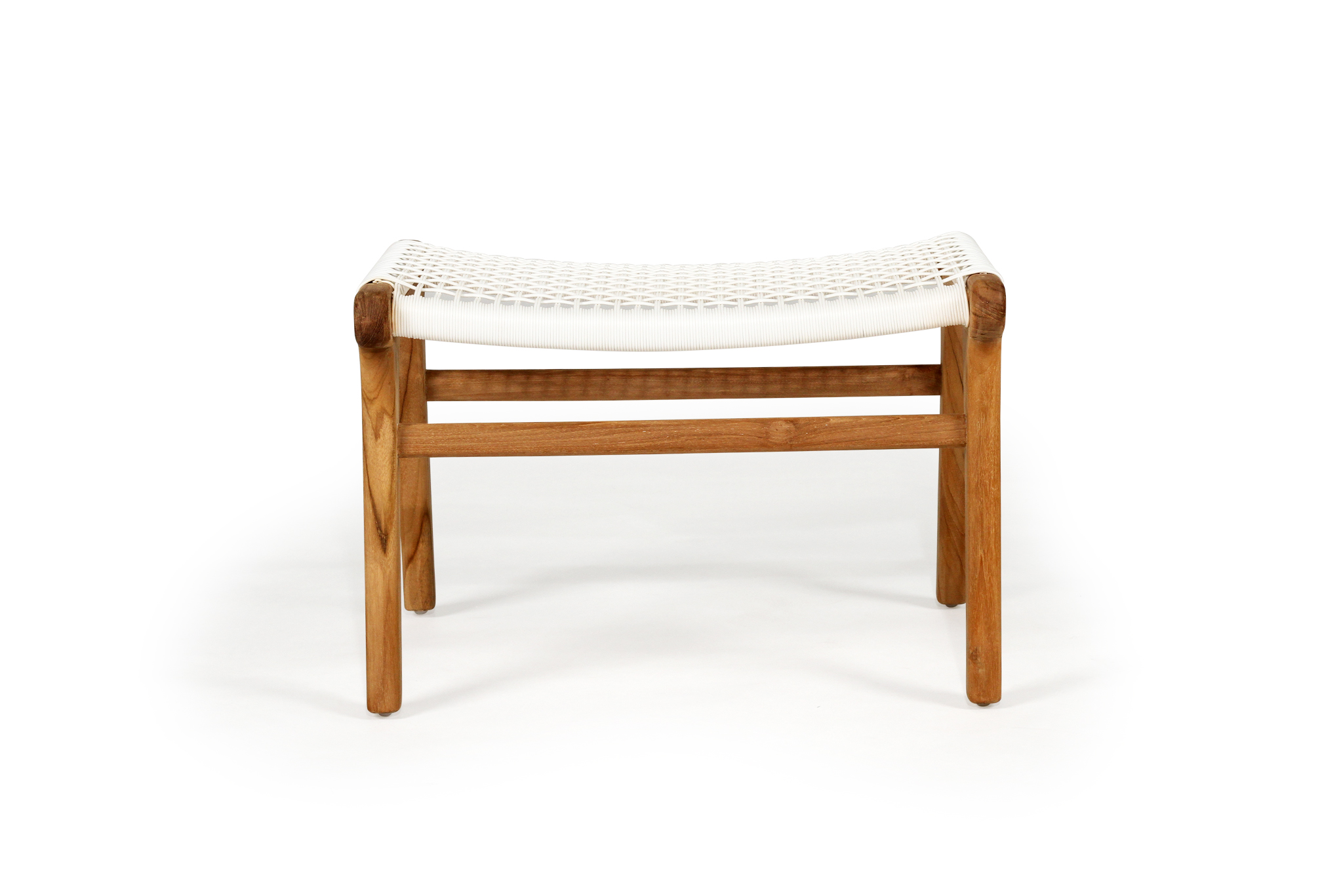 Zen Lazy Chair Ottoman - White