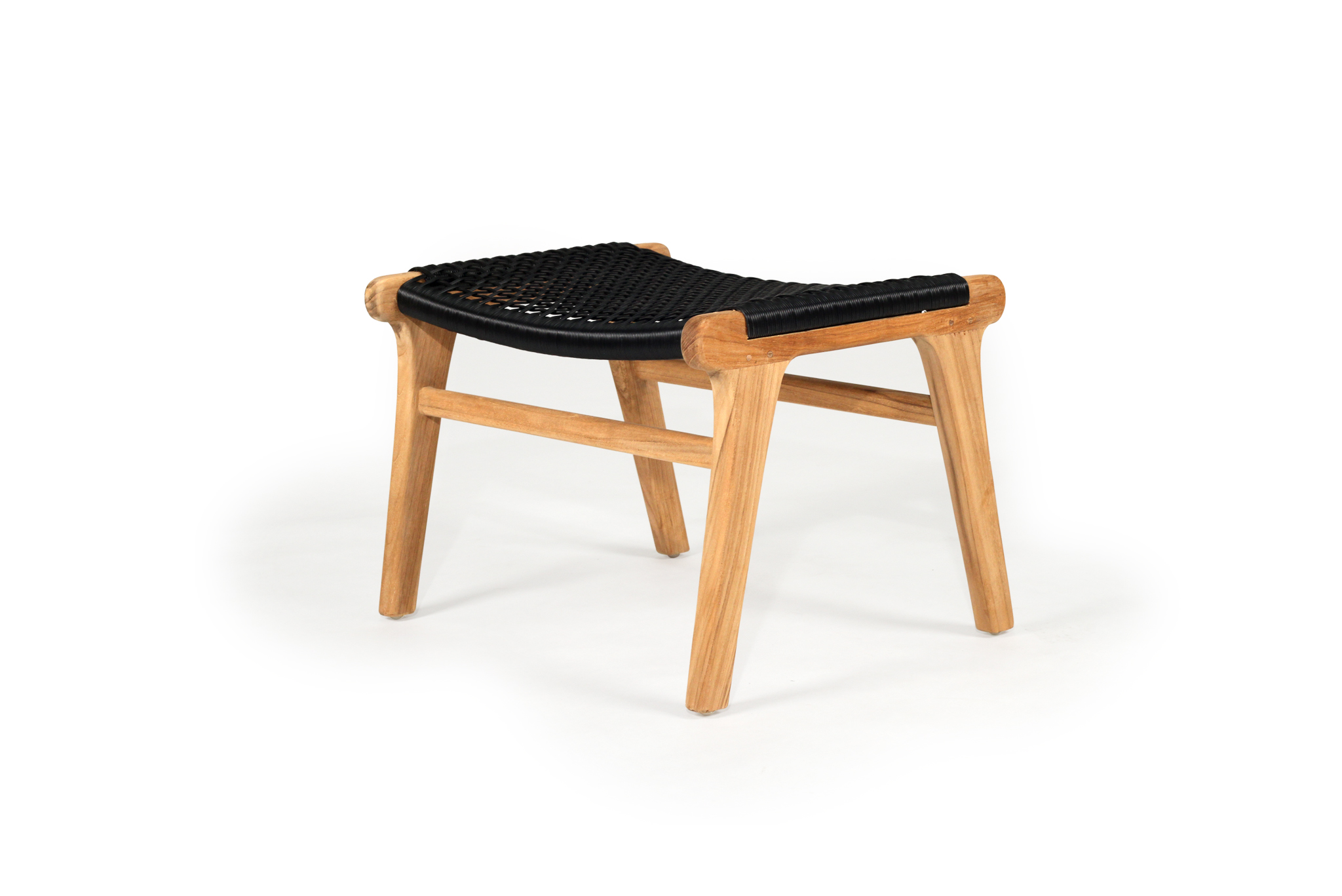Zen Lazy Chair Ottoman - Black - Image 2