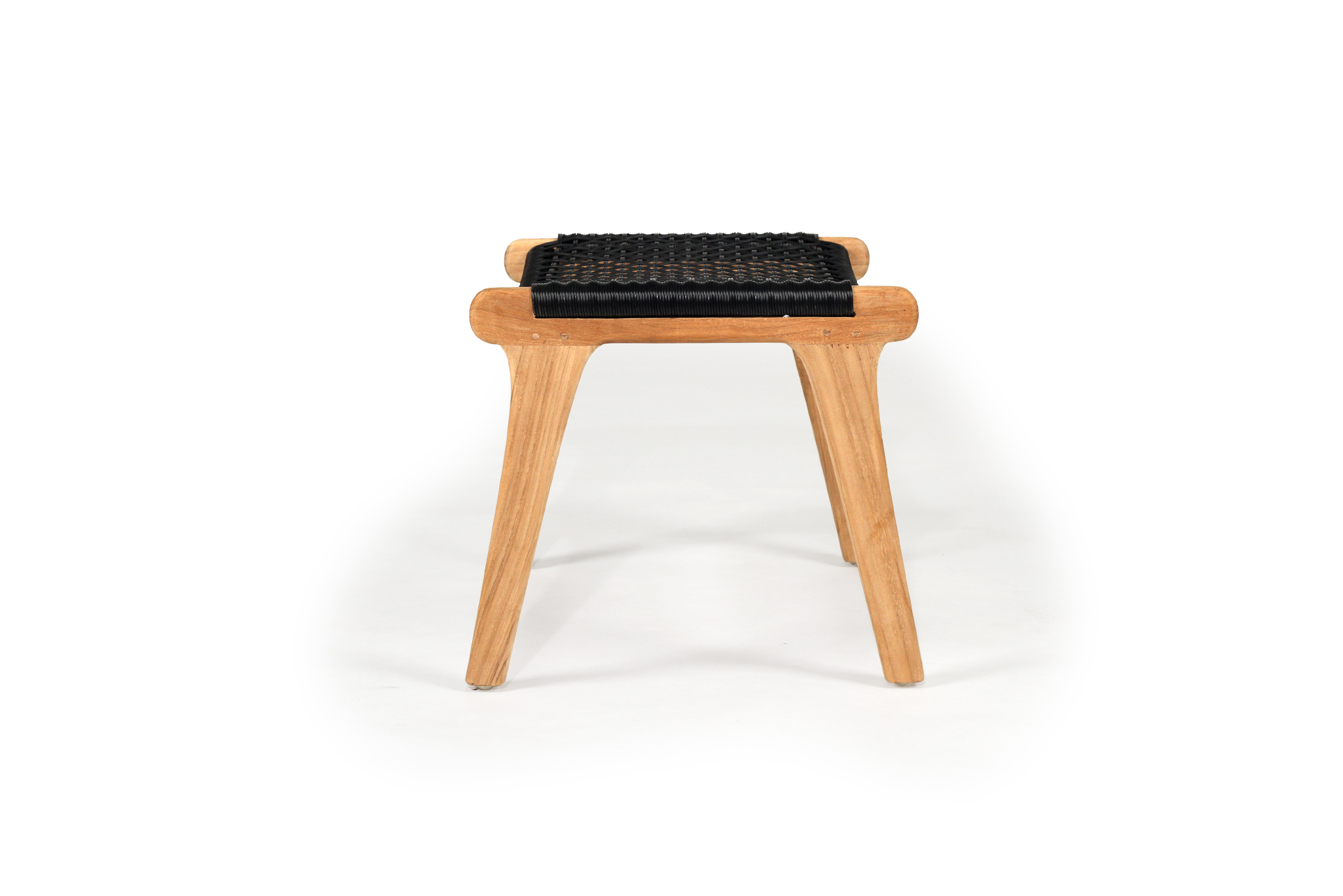Zen Lazy Chair Ottoman - Black - Image 3