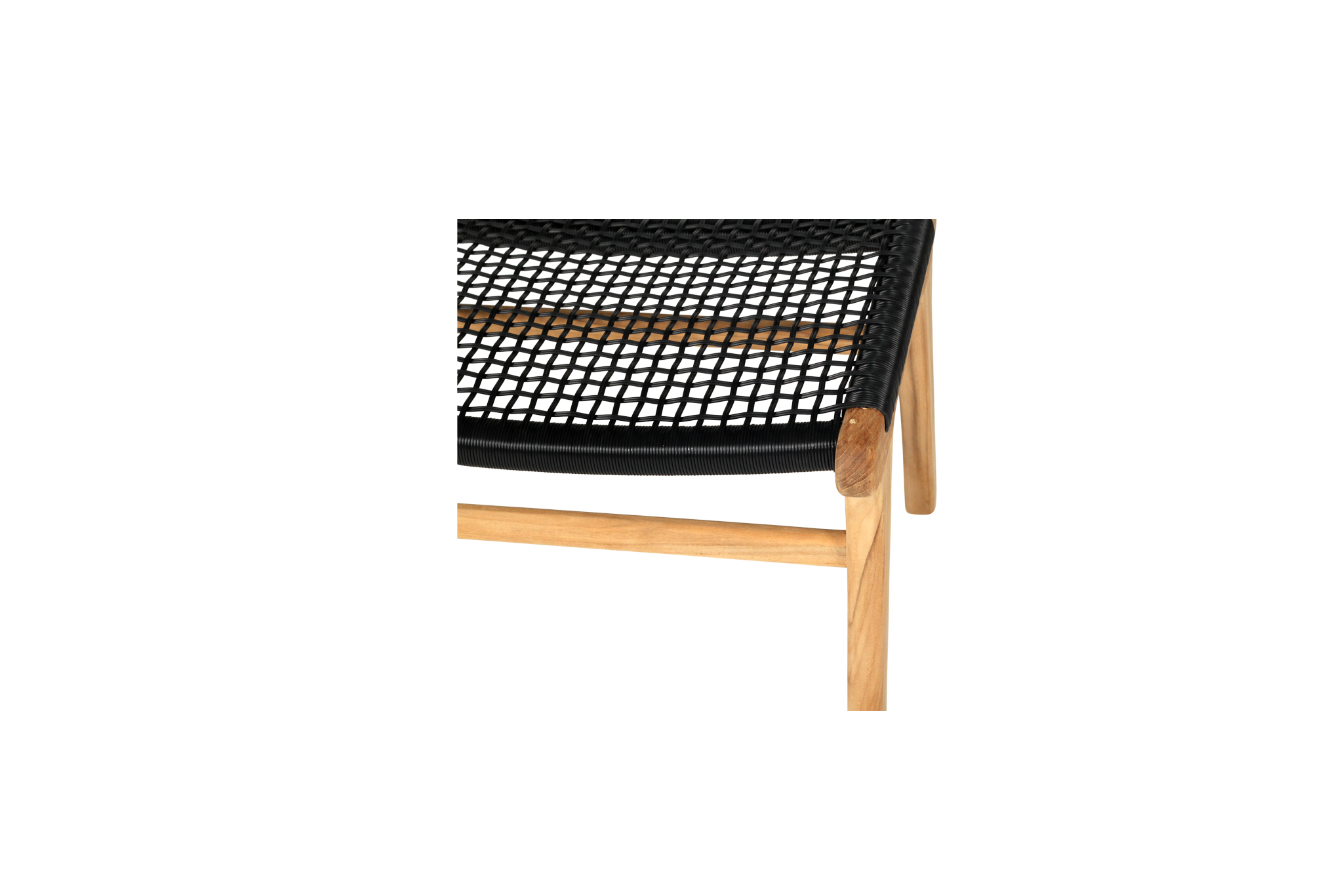 Zen Lazy Chair Ottoman - Black - Image 5