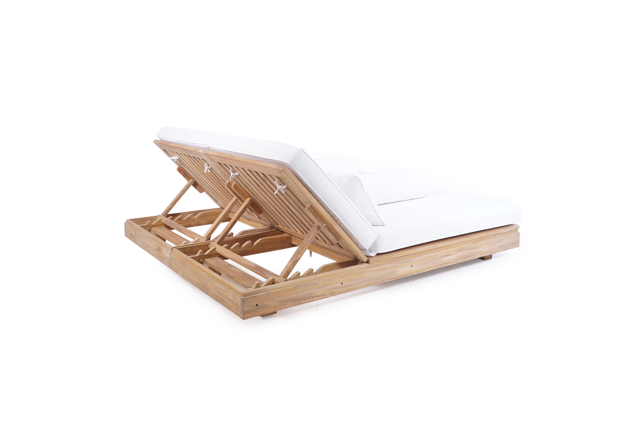 Avila Outdoor Double Sunlounger - Image 11