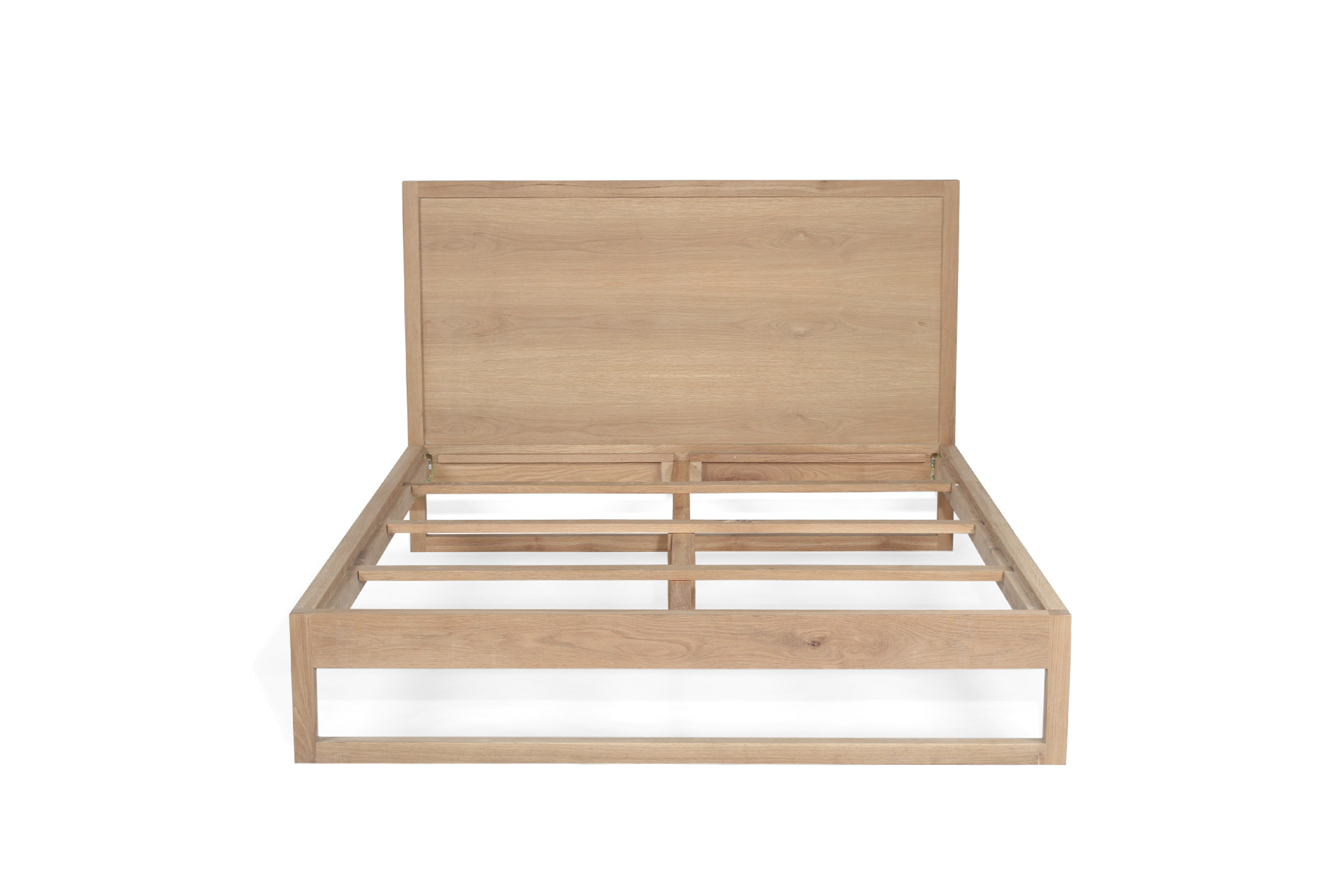 Clovelly Bed - Queen Size - American Oak - Image 3