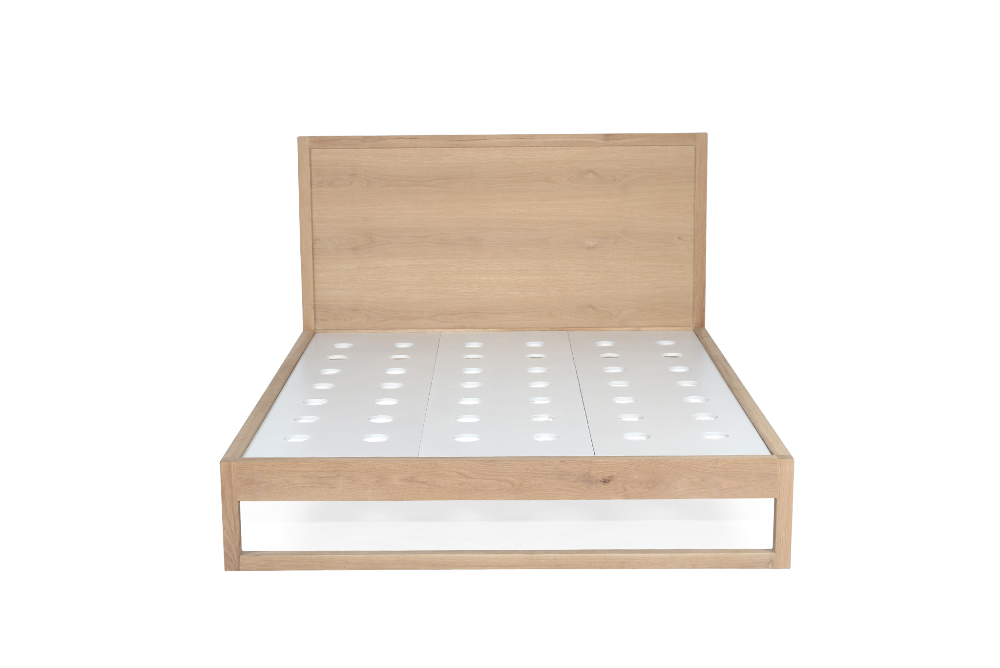 Clovelly Bed - Queen Size - American Oak - Image 4