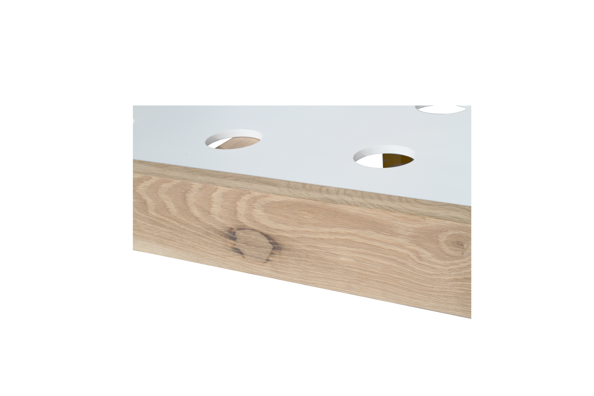 Clovelly Bed - King Size - American Oak - Image 8