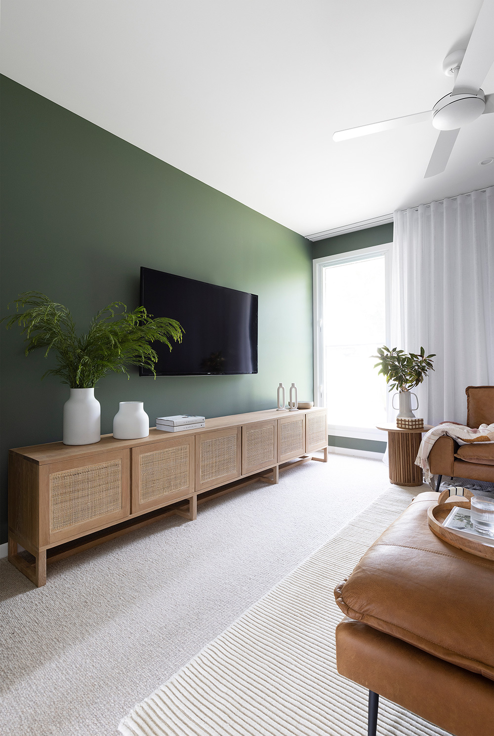 Clovelly Entertainment Unit - Six Door - Natural - Image 8