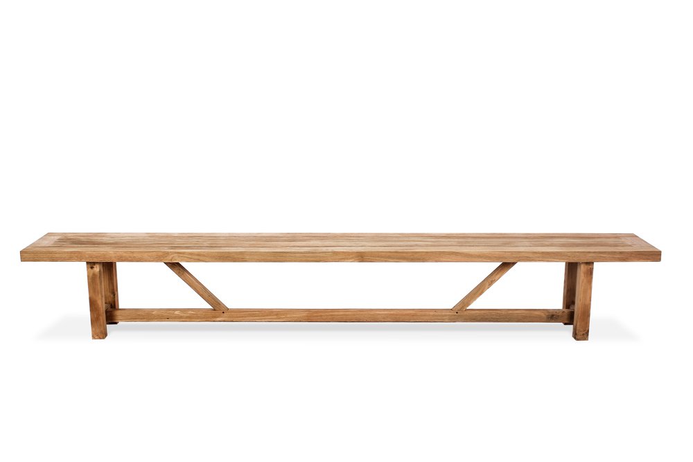 Highlander Outdoor Bench - 3m