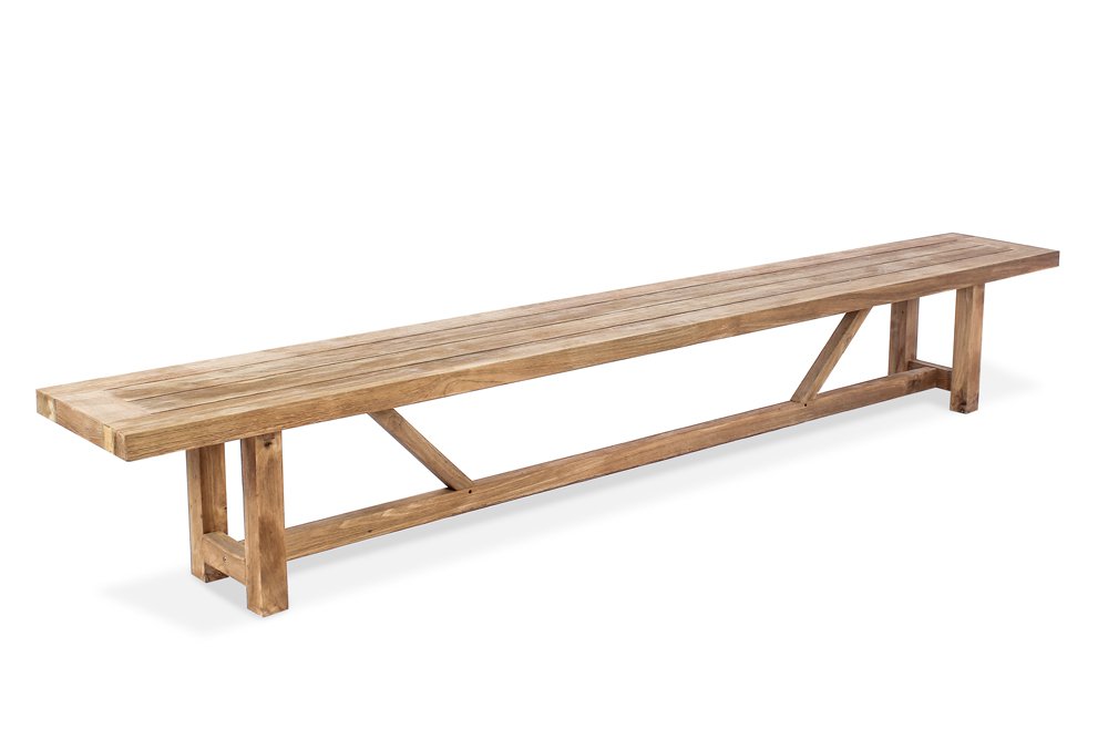 Highlander Outdoor Bench - 3m - Image 3