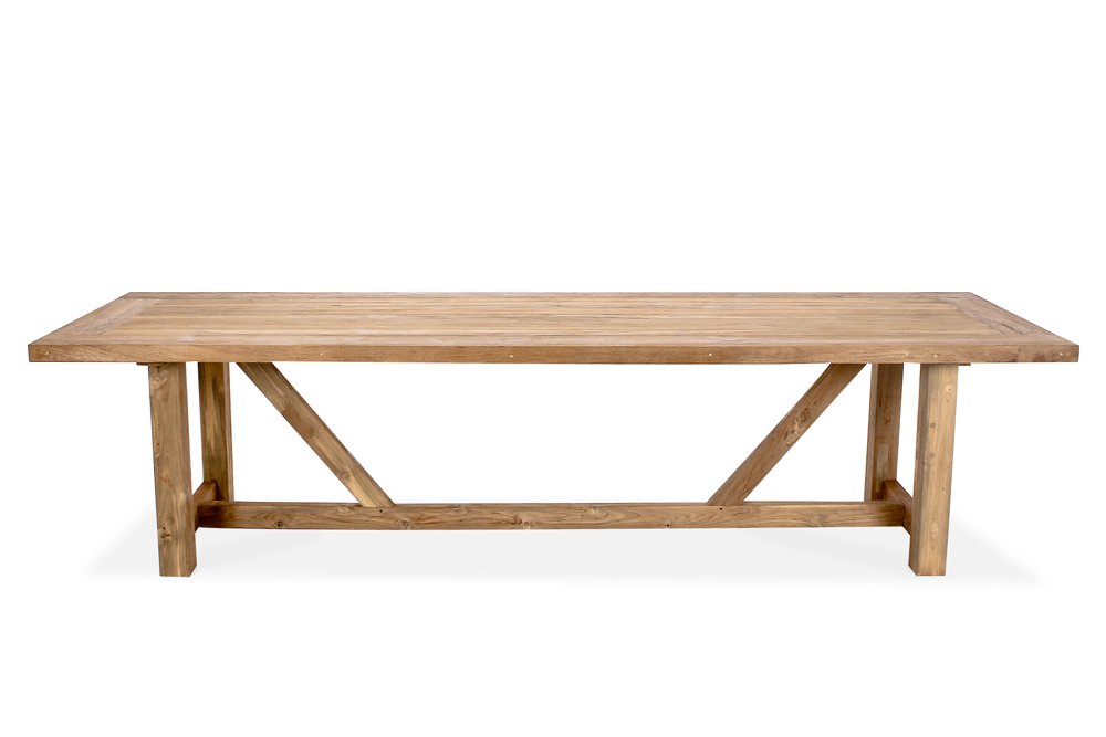 Highlander Outdoor Dining Table - 3m