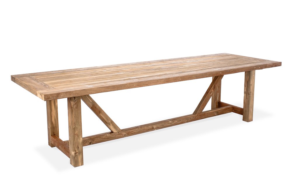 Highlander Outdoor Dining Table - 3m - Image 3