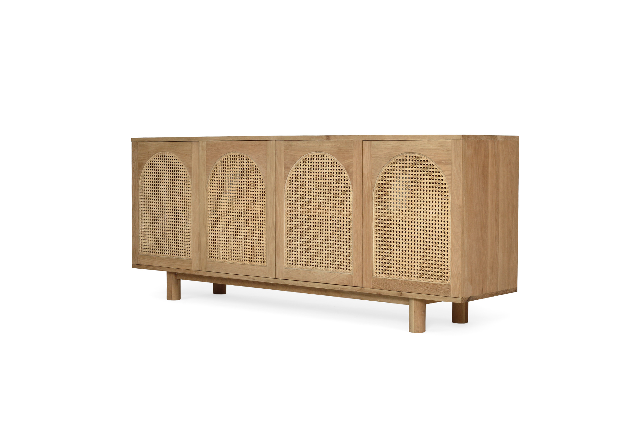 Iluka Four Door Sideboard - Arch Windows - Image 4