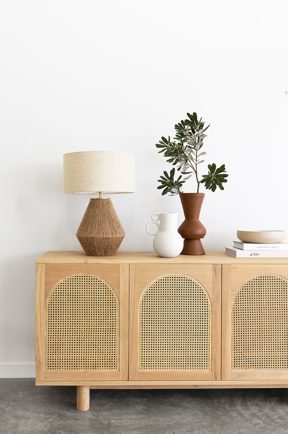 Iluka Six Door Sideboard - Arch Windows - Image 2